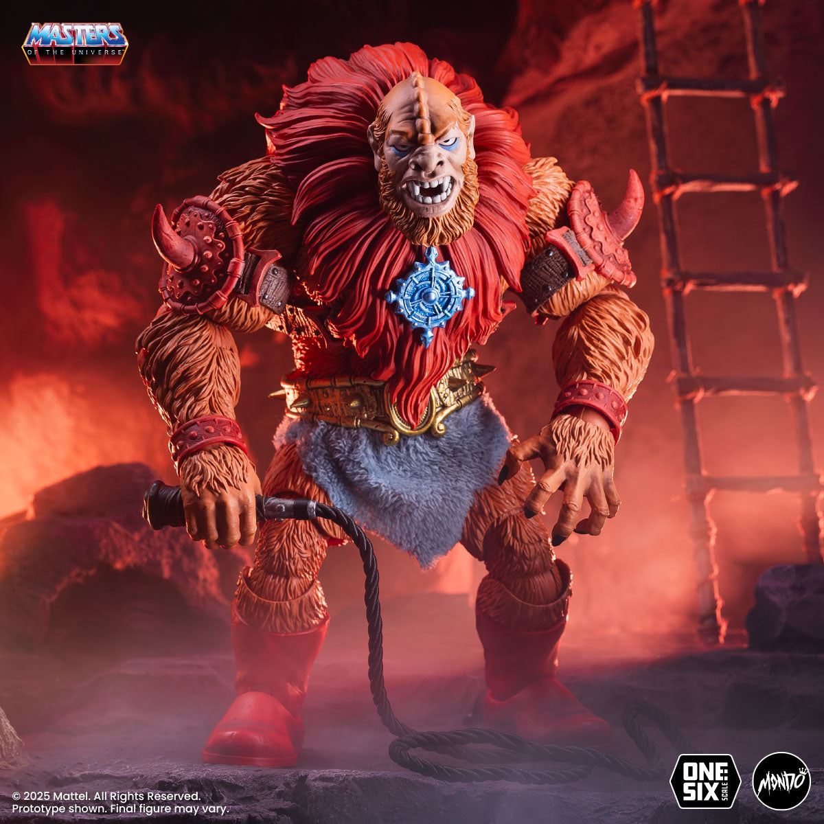 Masters of the Universe Beast Man 1/6 Scale Action Figure - Classic Variant Collectible Toy for Display & Play | Perfect for Fans, Collectors, and Home Decor