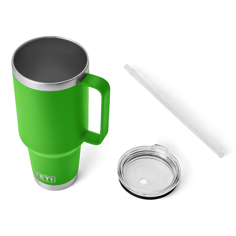 Yeti Rambler 42 oz Stainless Steel Insulated Straw Mug - Keeps Drinks Cold for Hours, Perfect for Outdoor Adventures, Camping, and Travel