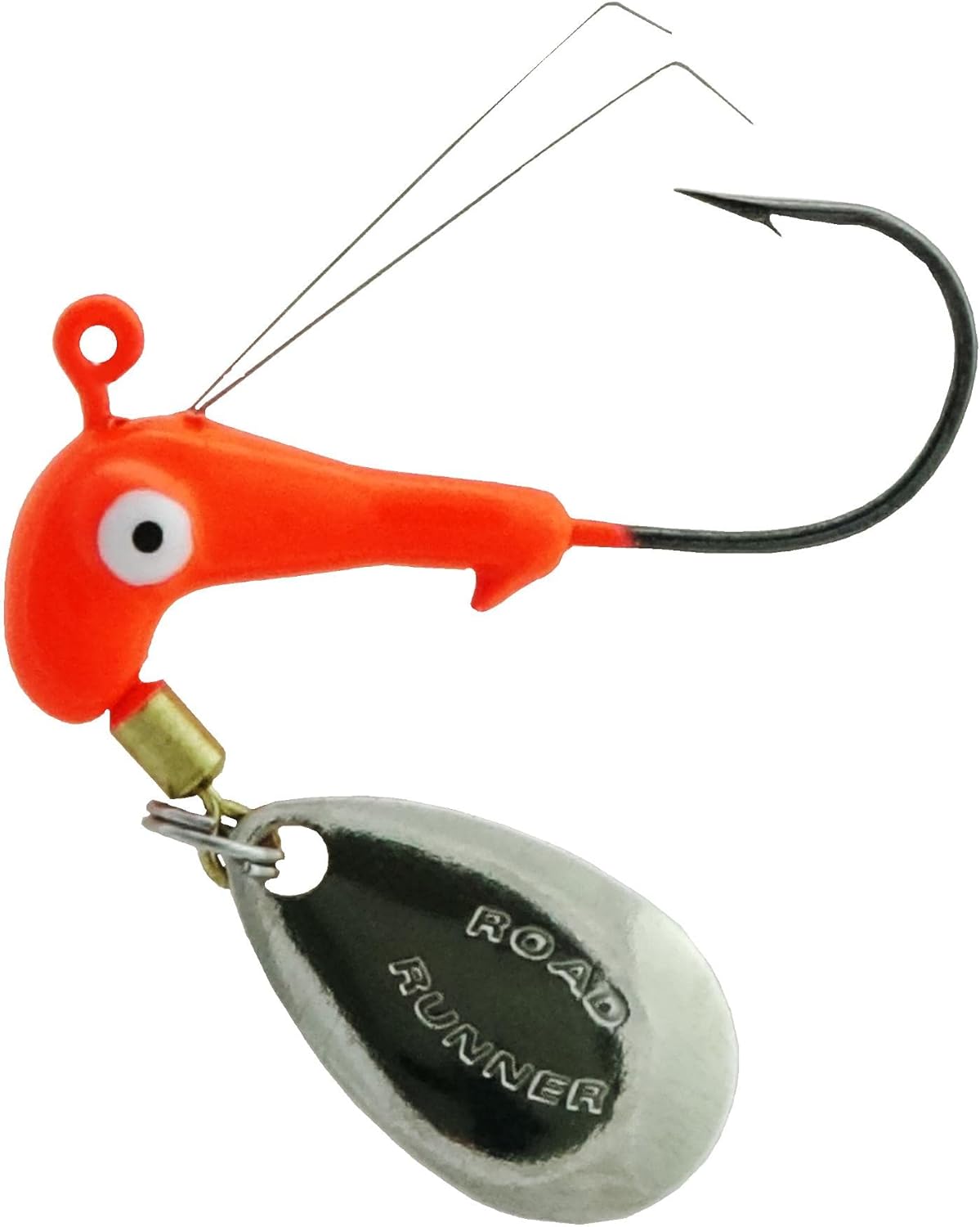 Blakemore Road Runner Weedless Fishing Lure Heads - Bass Fishing Hooks for Freshwater & Saltwater - Perfect for Weedless Soft Plastic Baits & Topwater Fishing