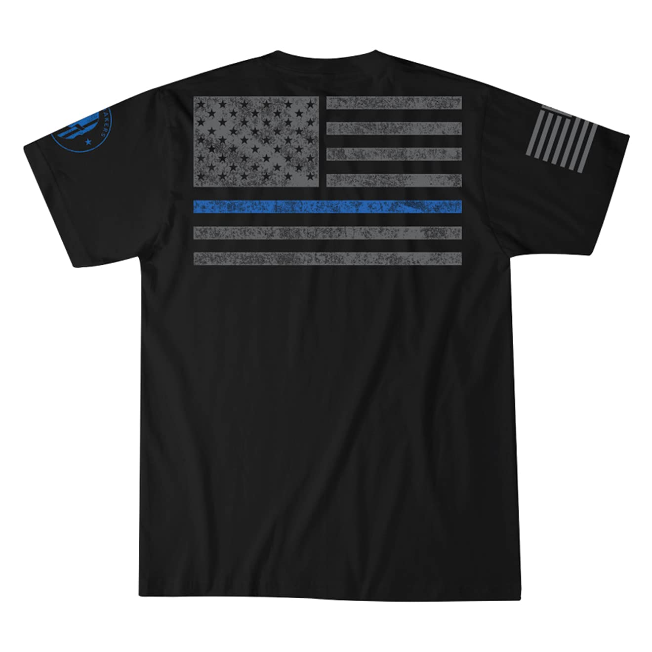 Blue Line Police Support T-Shirts for Men - Law Enforcement Apparel - Perfect for Police Week, Back the Blue Events & Everyday Wear