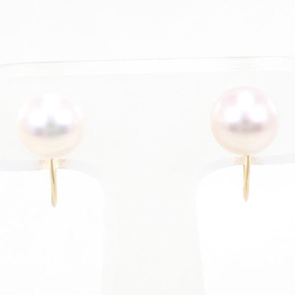 18K Yellow Gold Pearl Earrings for Women - Classic Elegant Stud Earrings with Freshwater Pearls - Perfect for Weddings, Parties & Special Occasions