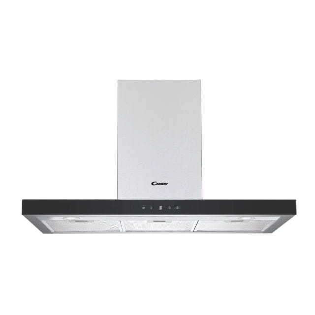 Stainless Steel Candy CTS9CX Hood - Wall Mounted or Freestanding Kitchen Decor for Modern Homes | Perfect for Kitchens, Restaurants & Open Shelving Displays