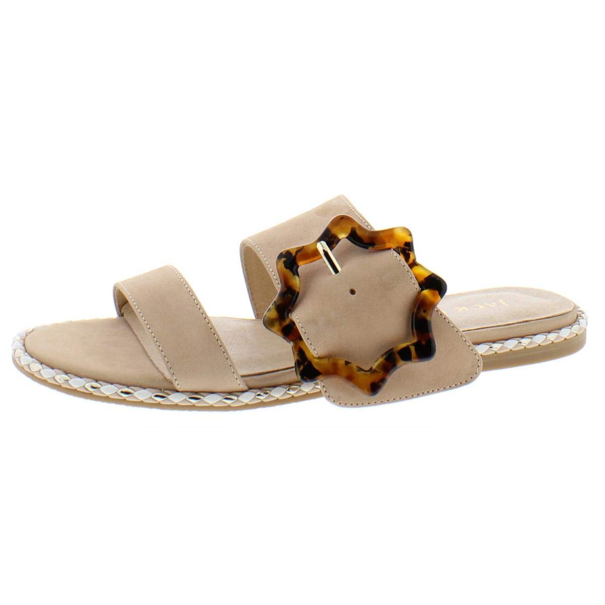 Jack Rogers Maisy Sandal - Women's Comfortable Leather Flip Flops for Summer Beach, Pool, and Casual Outings