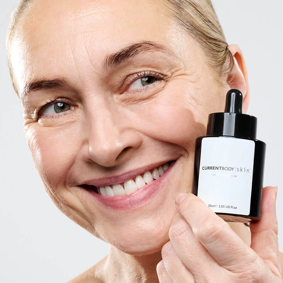 CurrentBody Skin Green Tea Serum for Face - Antioxidant & Hydrating Facial Treatment for Glowing Skin | Perfect for Daily Skincare Routine & Anti-Aging Care