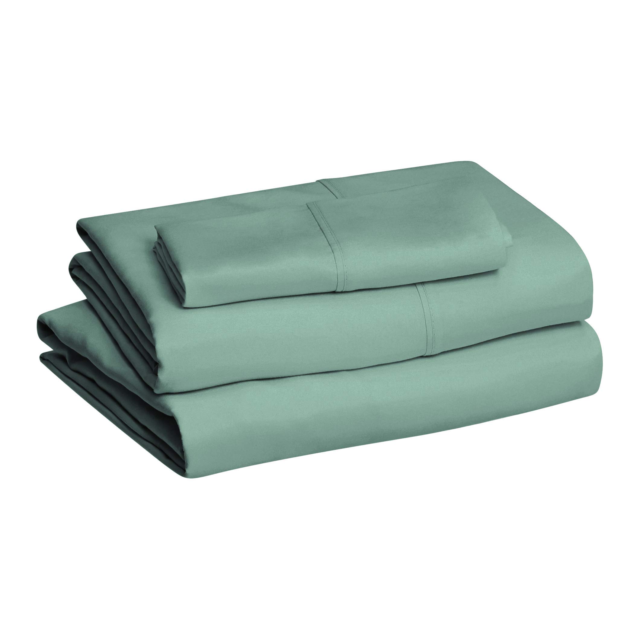 4 Piece 800 Thread Count 100% Long Staple Pure Cotton Bed Sheet Set - Ultra Soft Breathable Comfort Sheets with Deep Pocket (Fits up to 21
