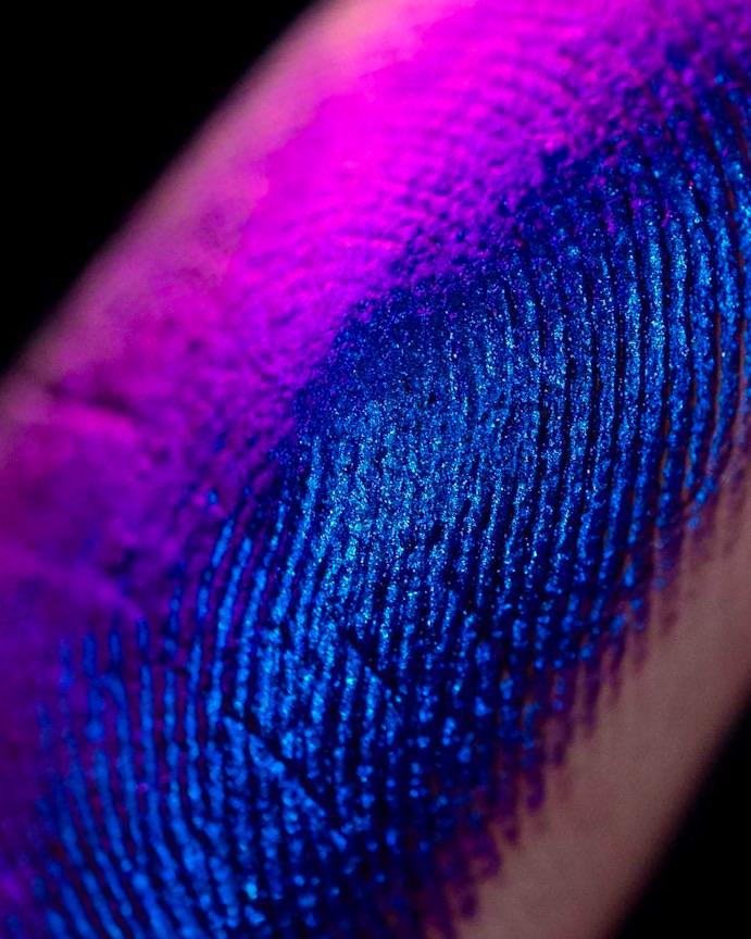 Multi Chrome Loose Eyeshadow - Midnight Original Shimmer Pigment | Long-Lasting Metallic Eye Makeup for Party, Night Out & Special Occasions