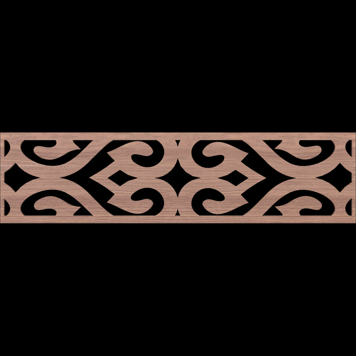 Keene Fretwork Moulding - Decorative Wood Trim for Home & Furniture | Perfect for DIY Projects, Wall Paneling and Cabinet Accents