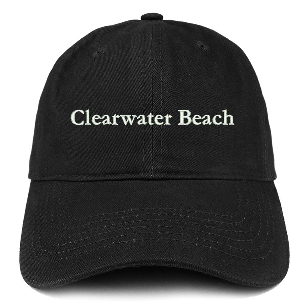 Trendy Embroidered Cotton Cap for Men & Women - Soft Brushed Fabric, Adjustable Strap - Perfect for Beach, Hiking, and Outdoor Activities