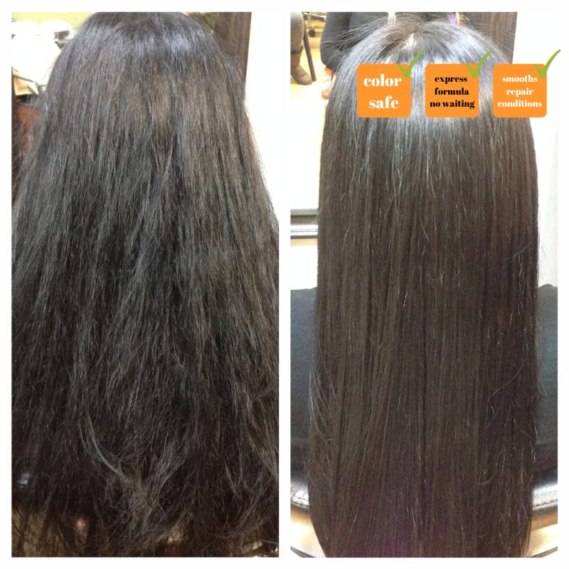 Buriti Liss Keratin Hair Treatment Kit with Sulfate-Free & Sodium-Free Shampoo & Conditioner - Smooth & Repair Damaged Hair for Salon-Quality Results at Home