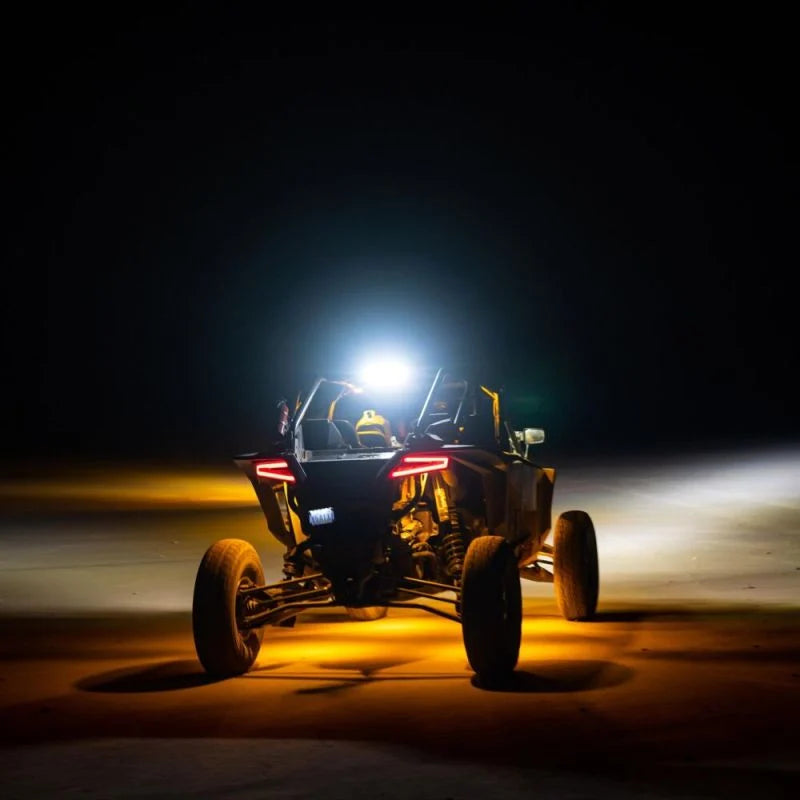 Polaris RZR Turbo R / Pro XP / Pro S Rear Facing LED Light Bar - Multi-Function Chase Bar Kit for Off-Road Racing & Night Adventures