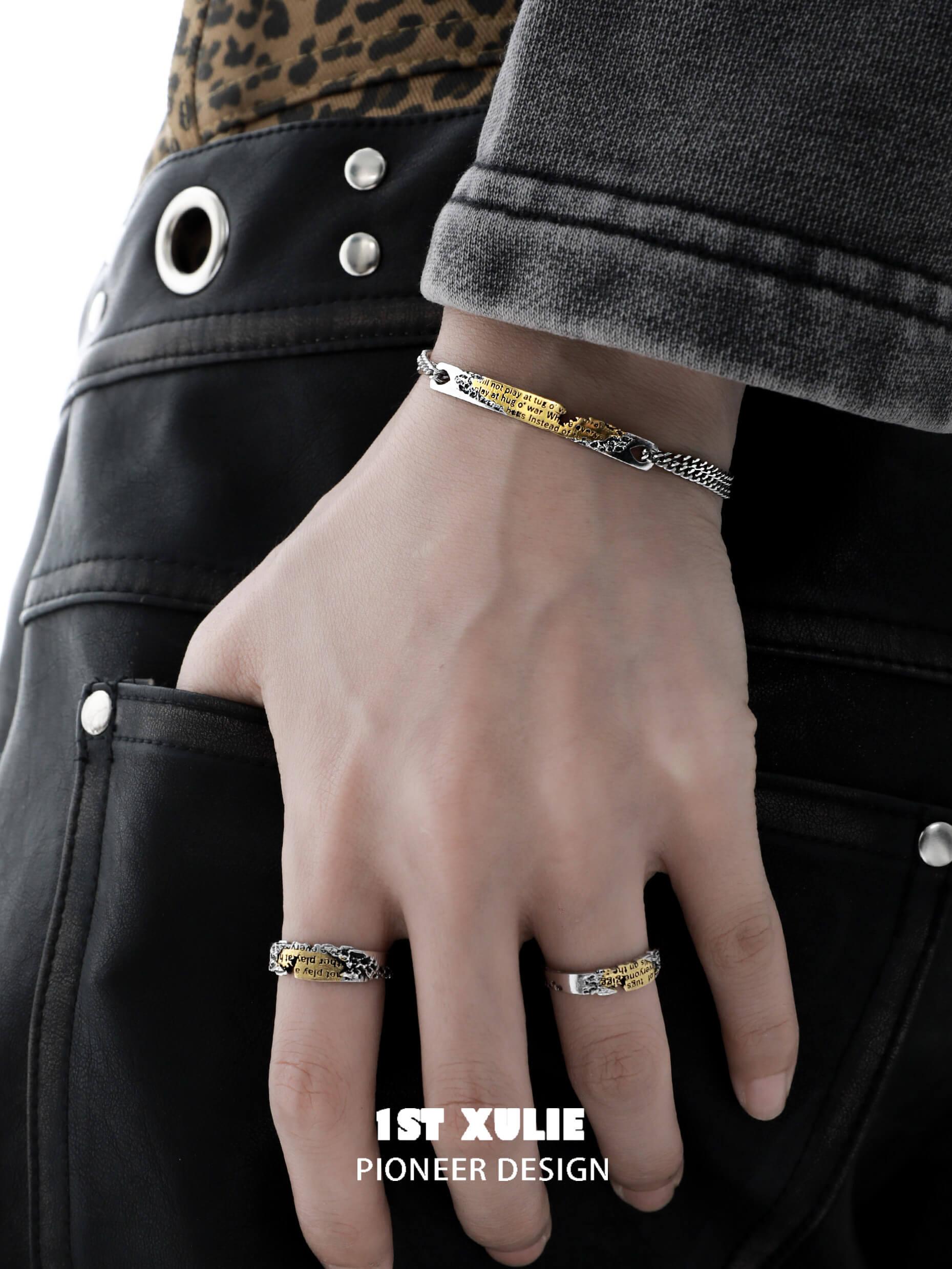 Immortal Lover S925 Sterling Silver Nameplate Basic Bracelet™ - Personalized Engraved Jewelry for Women, Couples Gift Idea - Perfect for Anniversaries, Valentine's Day & Special Occasions