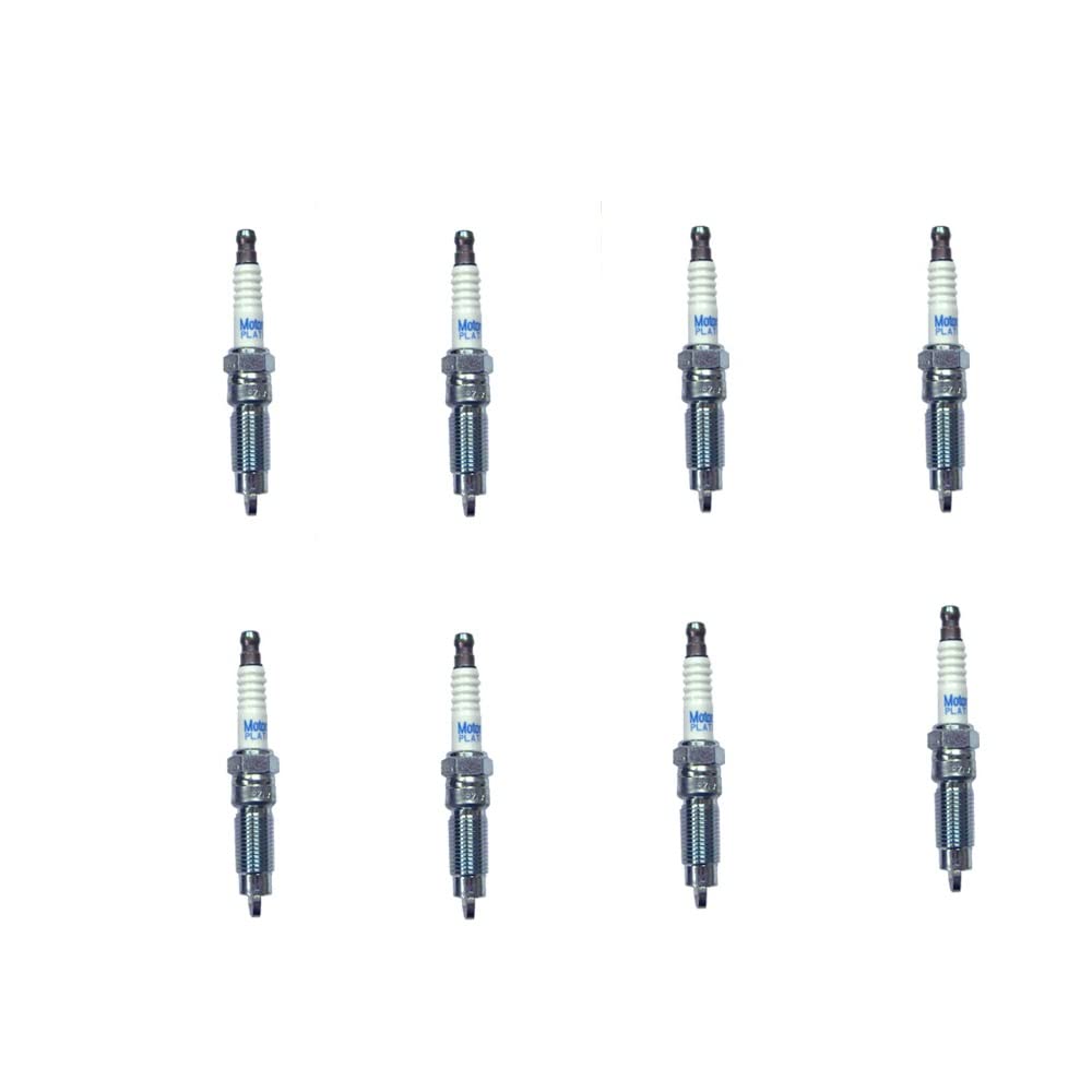 8 Pack OEM-MCR SP509 Platinum Spark Plugs - High Performance Ignition for Cars, Trucks & SUVs - Improves Fuel Efficiency & Engine Power