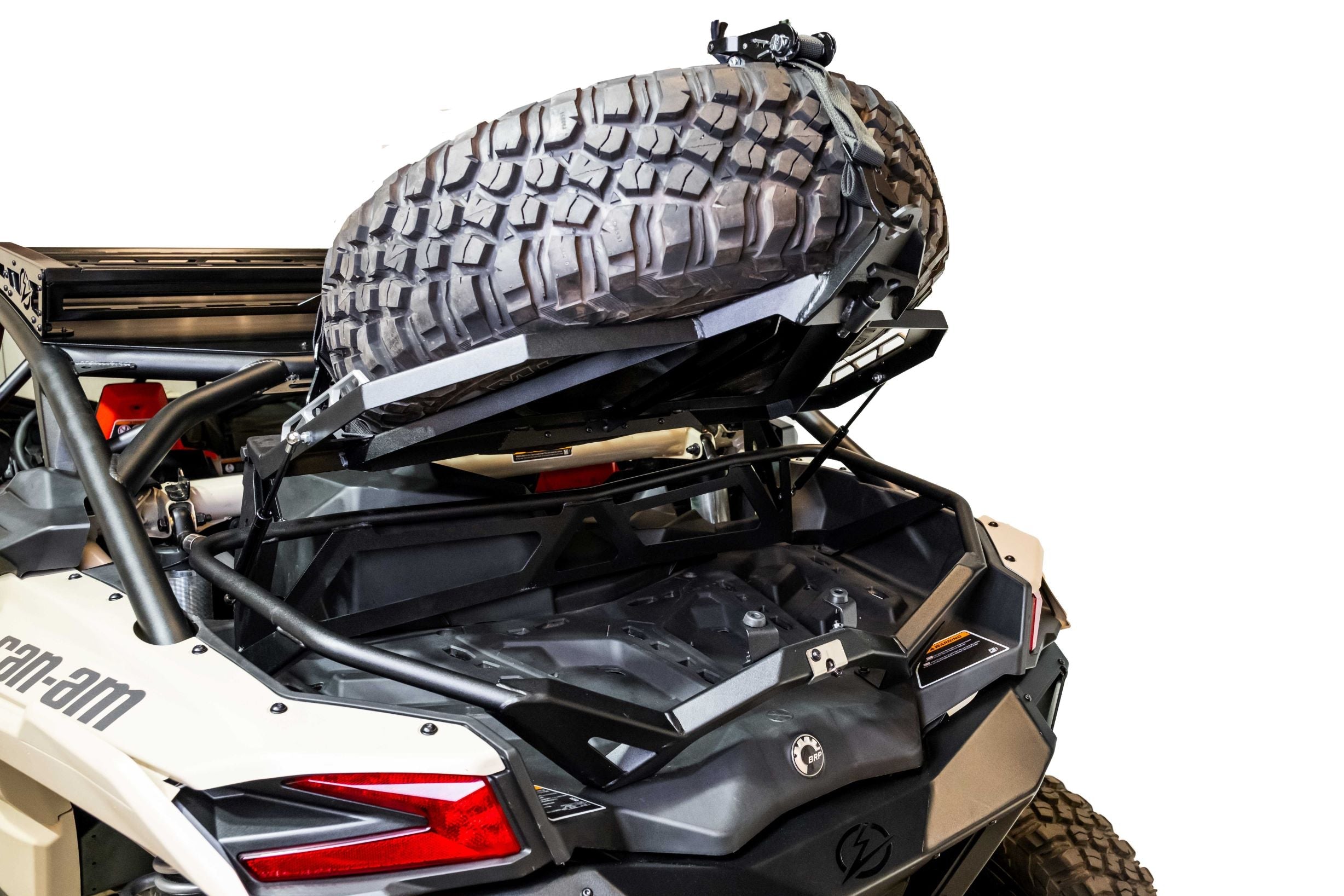 Can Am X3 Maverick Volt Series Baja Spare Tire Rack PBB210009 - Heavy Duty Off-Road Accessory for 2017-2024 Models | Perfect for Desert Racing, Dune Bashing & Trail Riding
