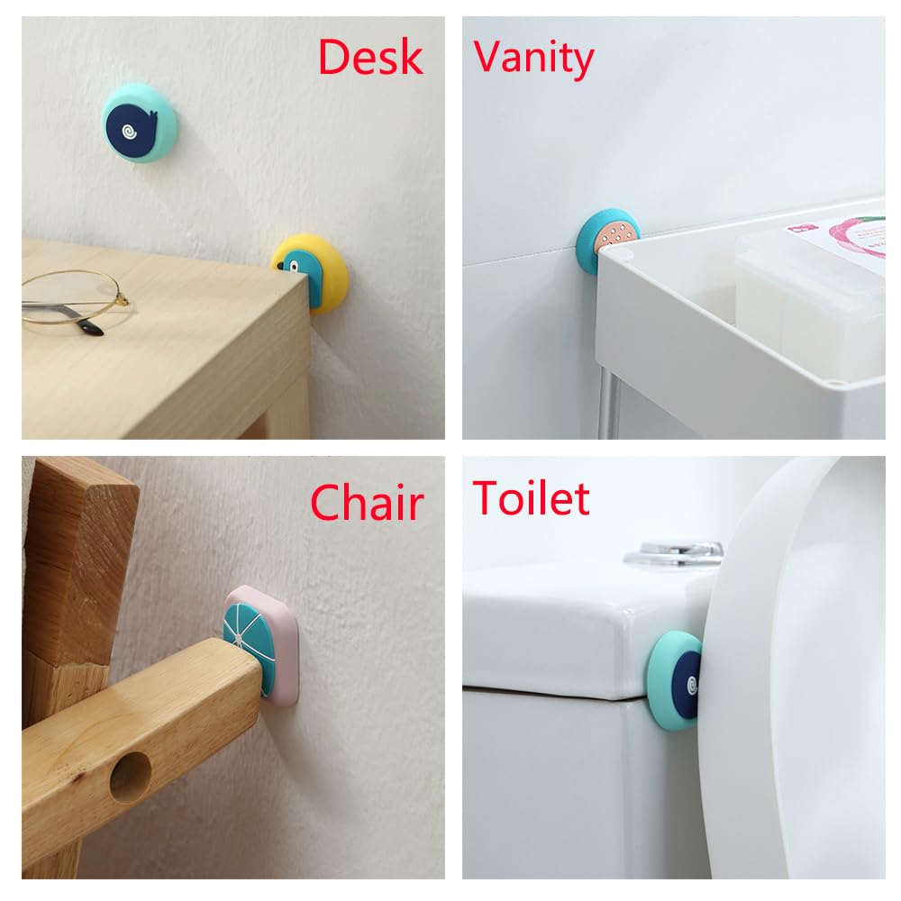 Cabinet Pads 2pcs - Door Stop Wall Protector for Furniture & Handles - Home Use