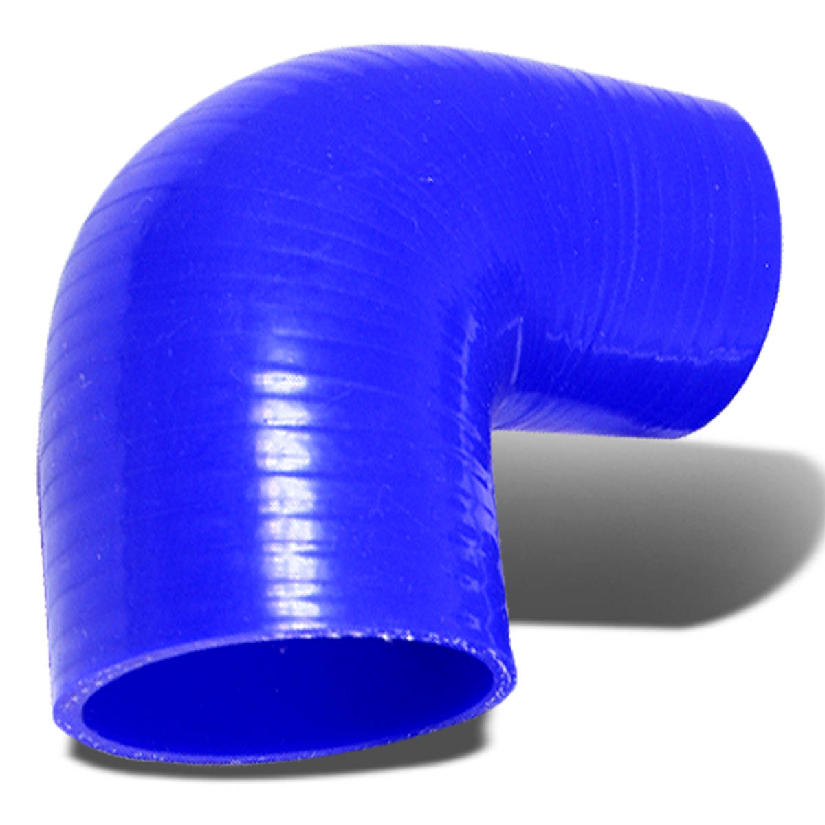 1 in. to 3 in. 90 Degree Elbow 3-Ply High Temperature Silicone Reducer Hose - Perfect for Automotive, Marine & Industrial Applications