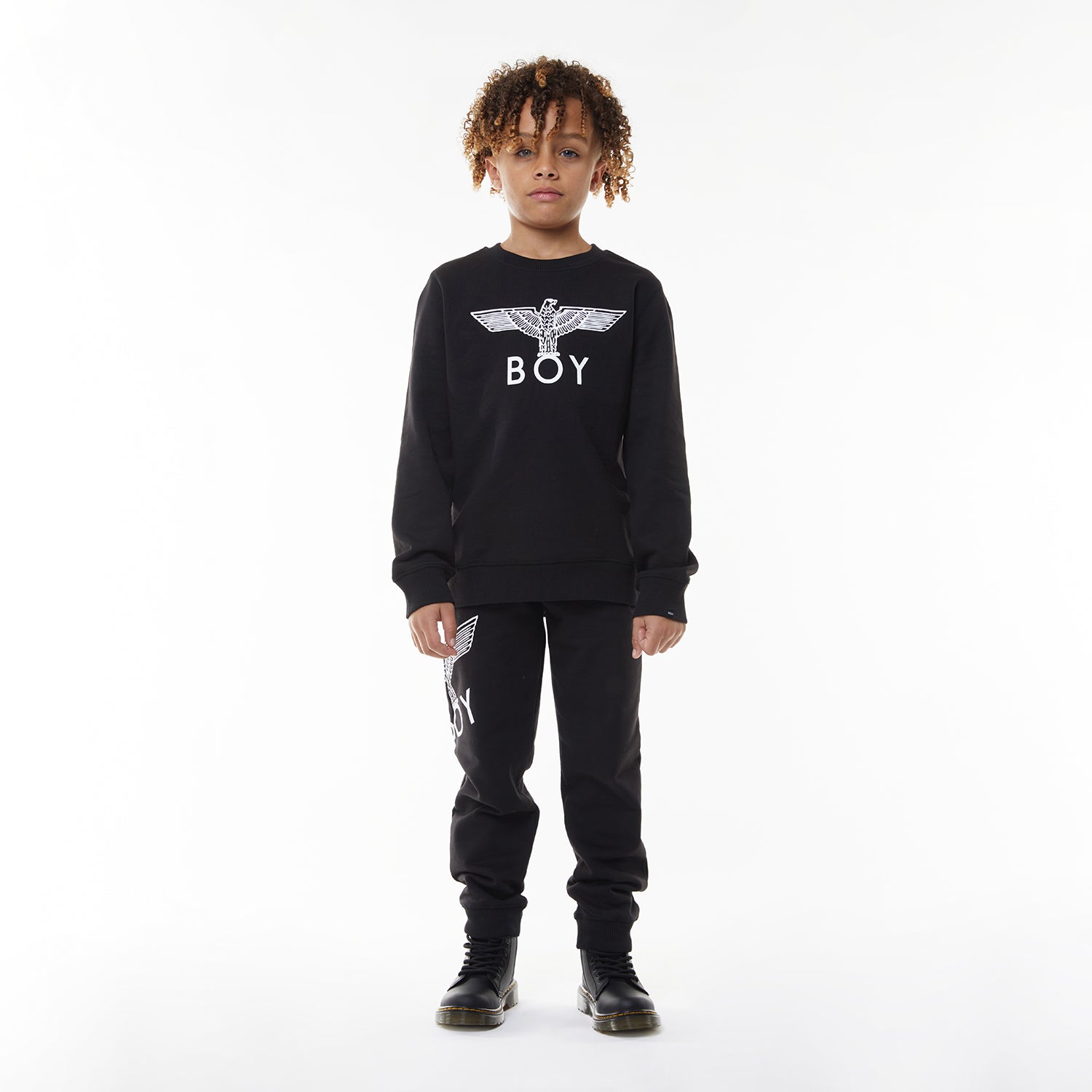 BOY EAGLE Kids Jogger Pants - Comfortable Athletic Running Pants for Boys & Girls - Perfect for School, Sports, and Outdoor Activities