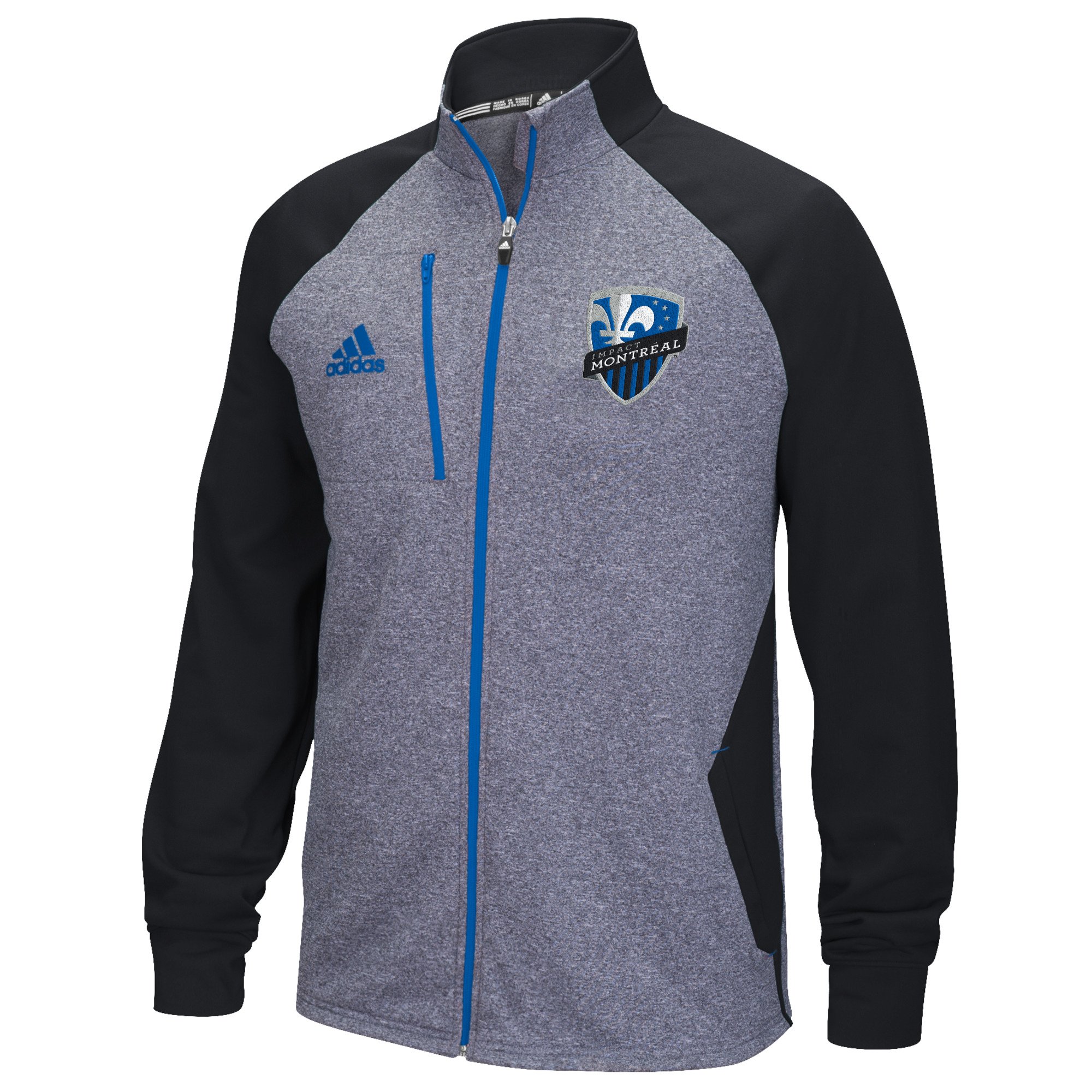MLS Men's Performance Fleece Track Jacket - Lightweight Running Hoodie for Training & Outdoor Activities - Cold Weather Athletic Jacket for Jogging, Gym & Casual Wear