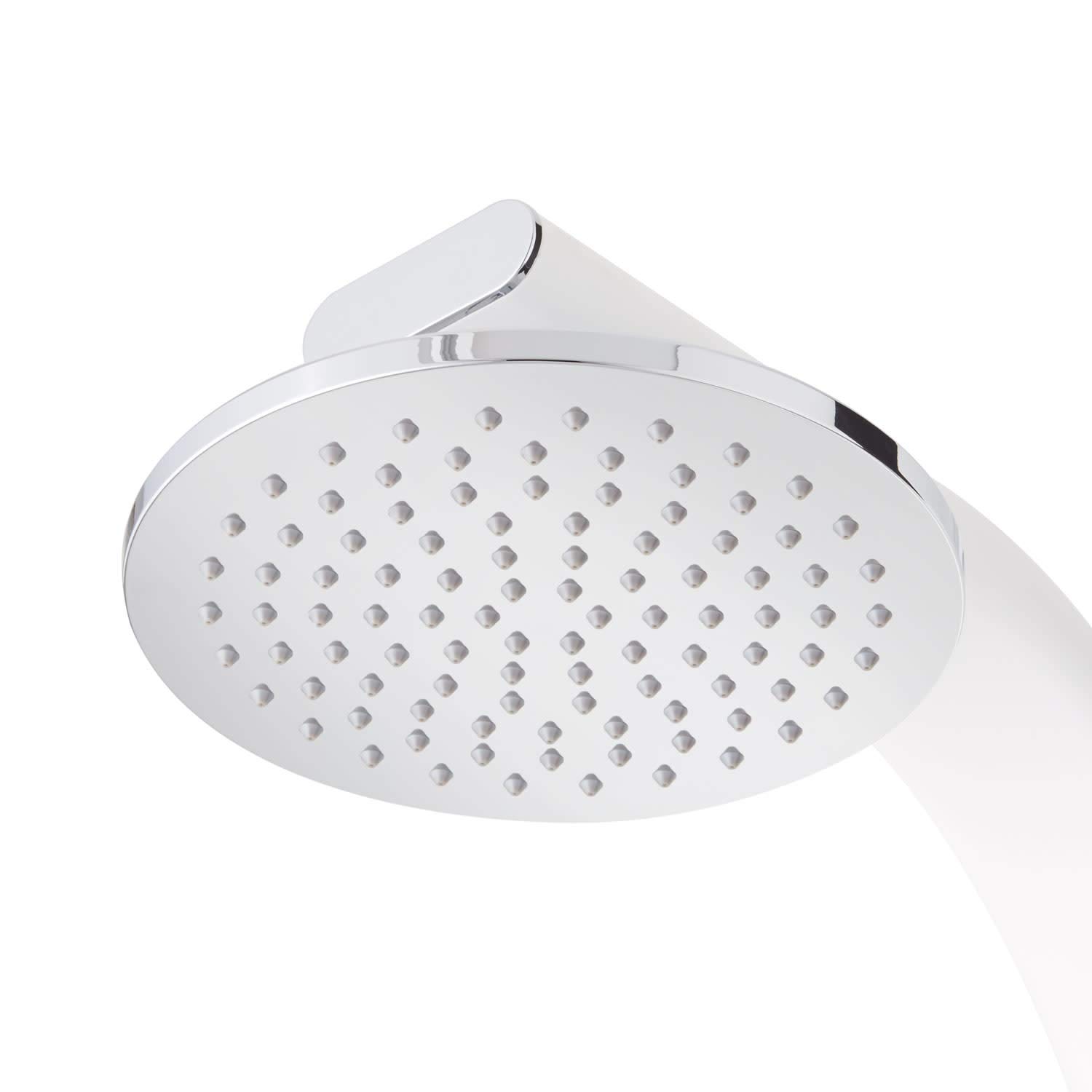 Signature Hardware 426006 Tilley Outdoor Shower Panel with Adjustable Hand Shower - Matte Black Finish - Perfect for Poolside, Backyard, and Garden Use