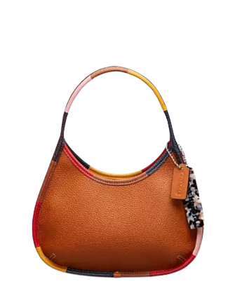 Coach Ergo Bag in Coachtopia Leather with Colorful Binding - Stylish Crossbody Purse for Women, Perfect for Work, Travel & Everyday Use