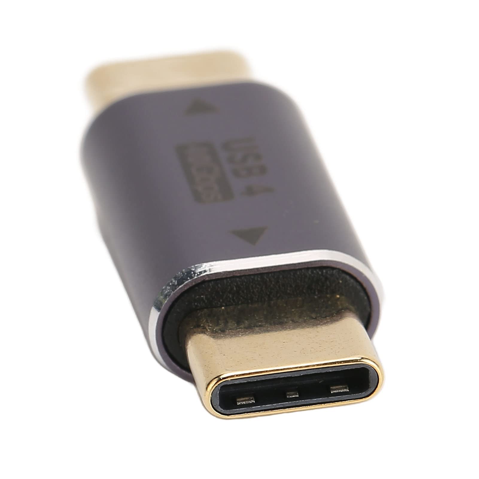Gonetre 40g USB C Male to Male Adapter - 100W PD, 8K, 40Gbps High-Speed Charging & Data Transfer - USB C to USB C Cable for MacBook, iPad Pro, Galaxy S23, and More - Perfect for Fast Charging, HD Video, and Gaming