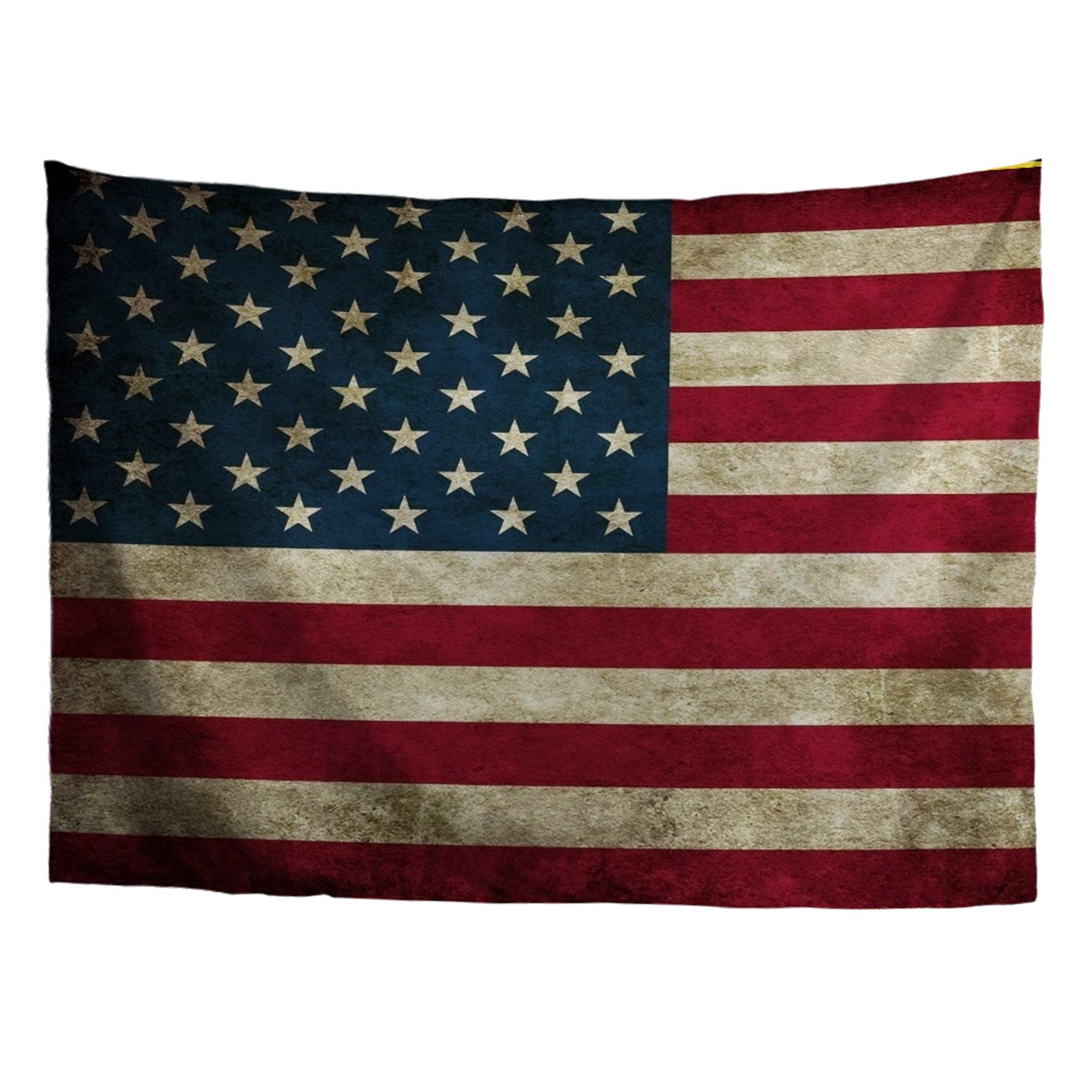 UNICEU American Flag Tapestry - Patriotic Wall Hanging Decor for Bedroom, Living Room & Dorm | Perfect for 4th of July, Memorial Day & Home Decorations