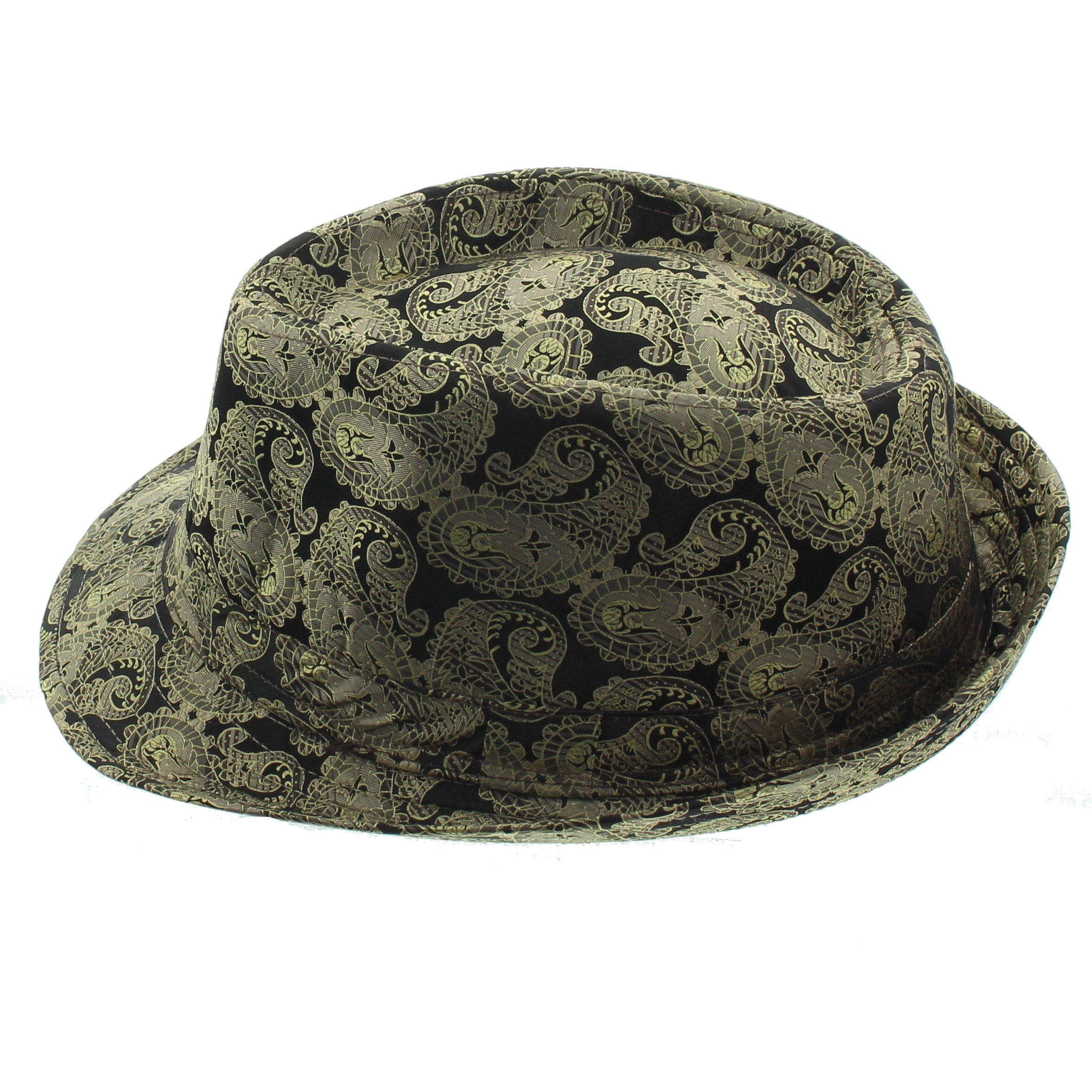 Milani Paisley Fedora Hat - Stylish Summer & Beach Accessory