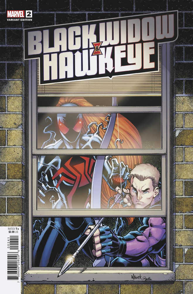 Black Widow & Hawkeye #2 Comic Book - Todd Nauck Windowshades Variant Edition | Marvel Collectible for Superhero Fans & Comic Book Collectors | Perfect for Display, Gifts & Investment