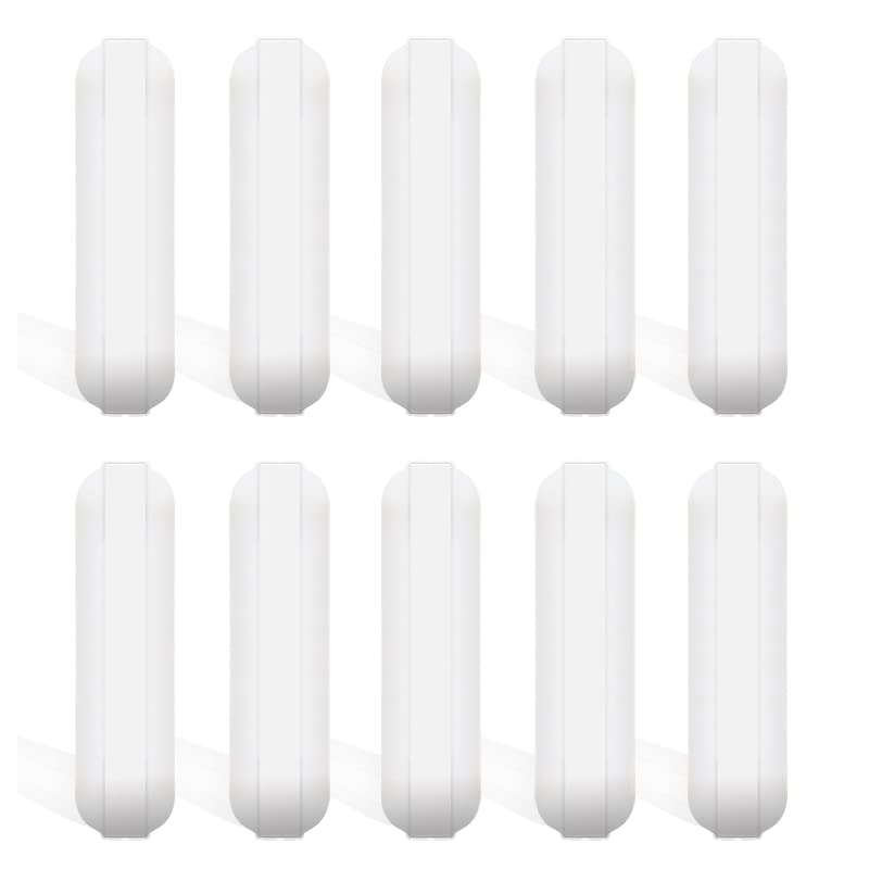 10 Pcs 30mm White PTFE Magnetic Stirrer Bars for Laboratory Mixing - High-Quality Cylindrical Stir Bars for Chemical Experiments & Scientific Research