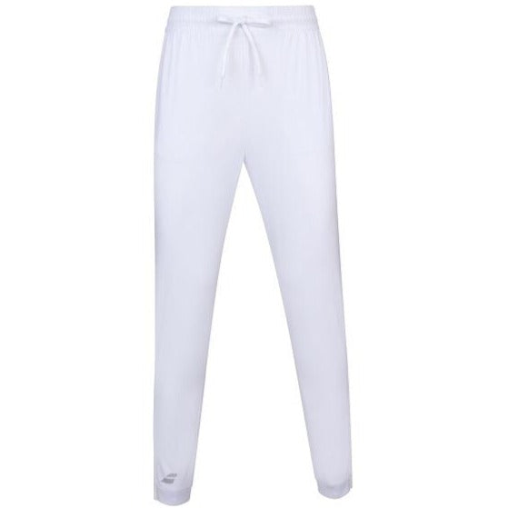 Babolat Women's Tennis Play Pants - Breathable White Workout Pants for Yoga, Running & Gym Training
