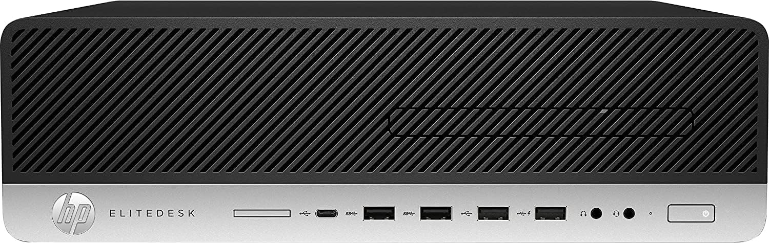 HP EliteDesk 800 G3 SFF Business Desktop Computer - Intel Core i7-6700 Processor up to 4.0GHz, 16GB DDR4 RAM, 512GB NVMe M.2 SSD, WiFi, Bluetooth, Dual Monitor Support - Includes Wireless Keyboard & Mouse - Windows 10 Pro (Renewed) - Perfect for Office Work, Home Use, and Business Computing
