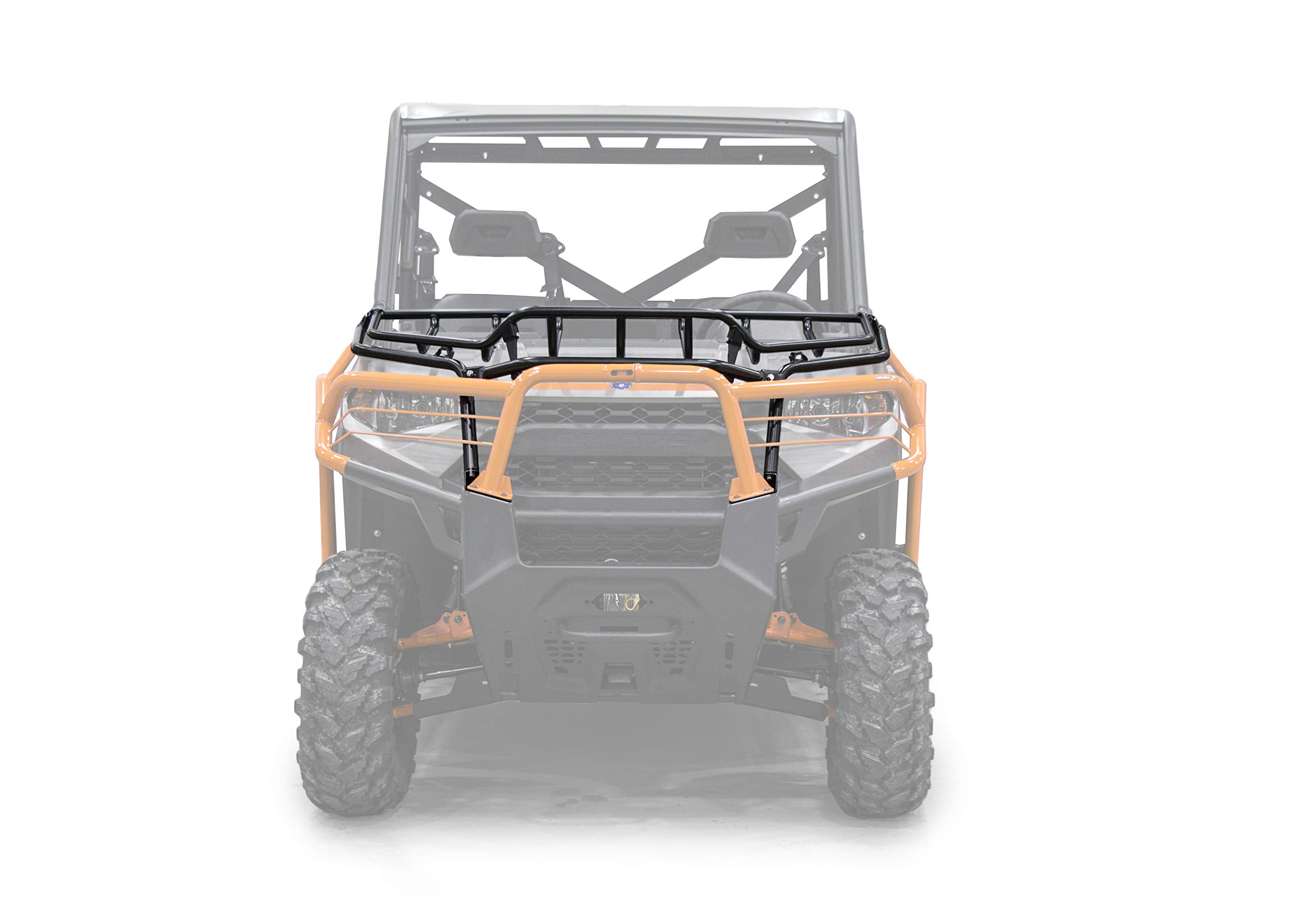 Polaris Ranger 1000 XP/Crew 1000/1000XP Compatible Heavy Duty Front Hood Rack | Durable Utility Storage for Off-Roading, Hunting & Farm Work