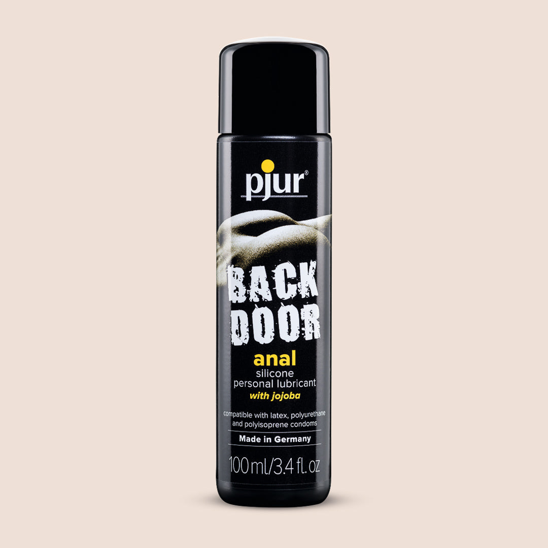 Pjur Back Door Anal Silicone Personal Lubricant - Silicone-Based with Relaxing Jojoba Oil | Long-Lasting Comfort for Anal Play & Intimacy | Ideal for Couples & Solo Use