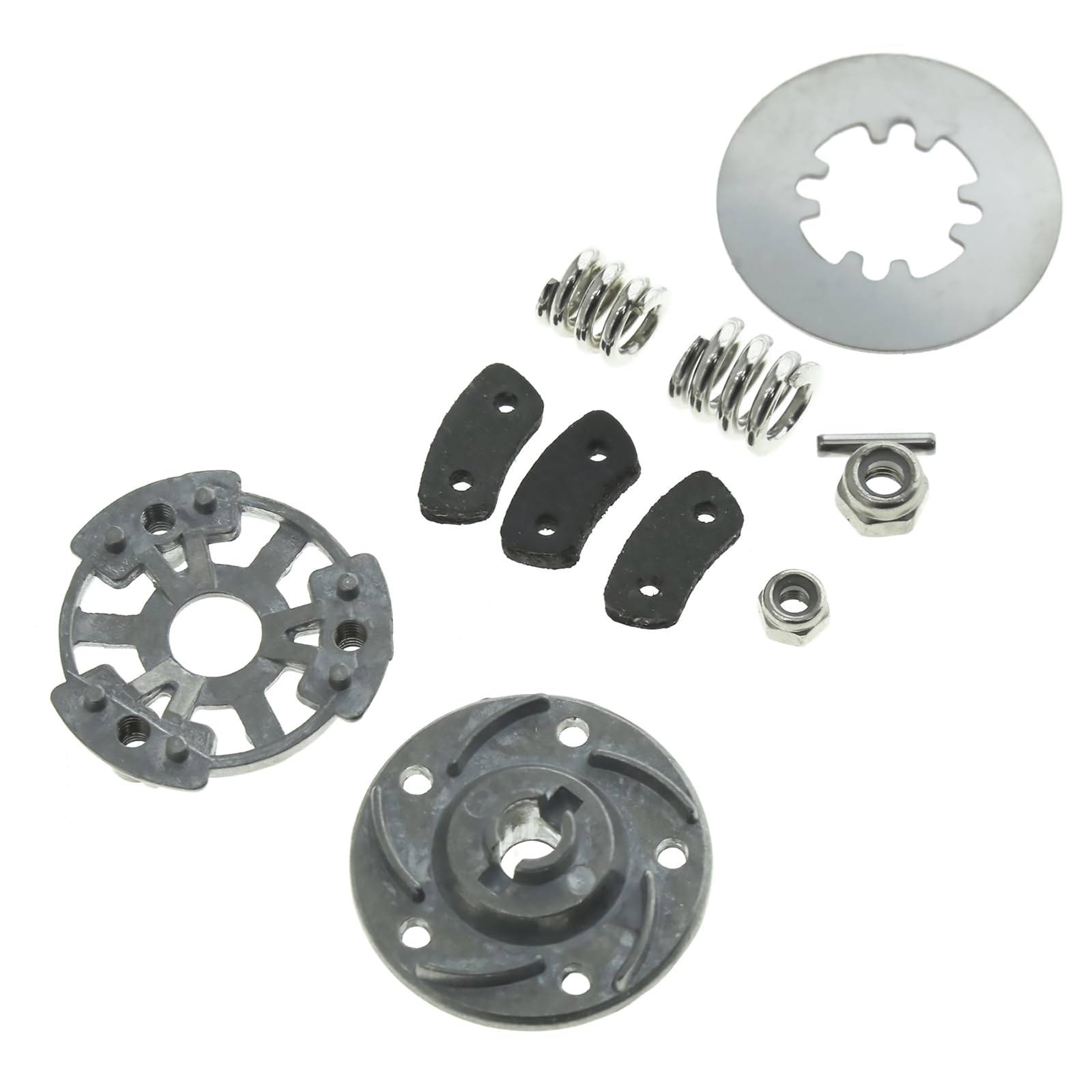High-Performance Metal Rebuild Slipper Clutch Kit 5552X 5556 for TRAXXAS F-150/Slash/Bandit/Jato 1/10 RC Cars - Upgrade for Racing, Off-Road & Drifting Scenes