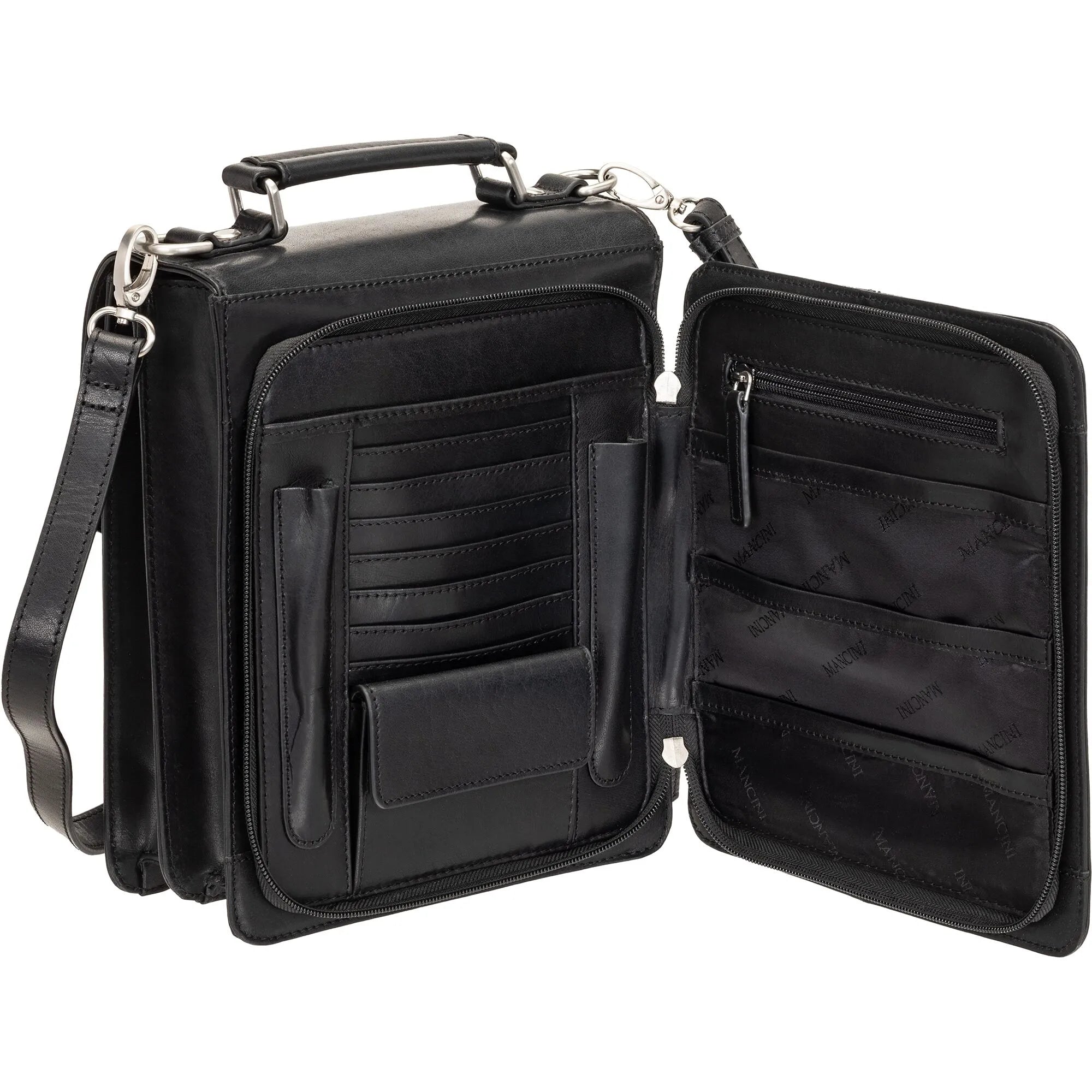 Mancini Buffalo Unisex Backpack with Built-in Organizer - Perfect for Travel, Work & School | Durable & Stylish Carryall Bag