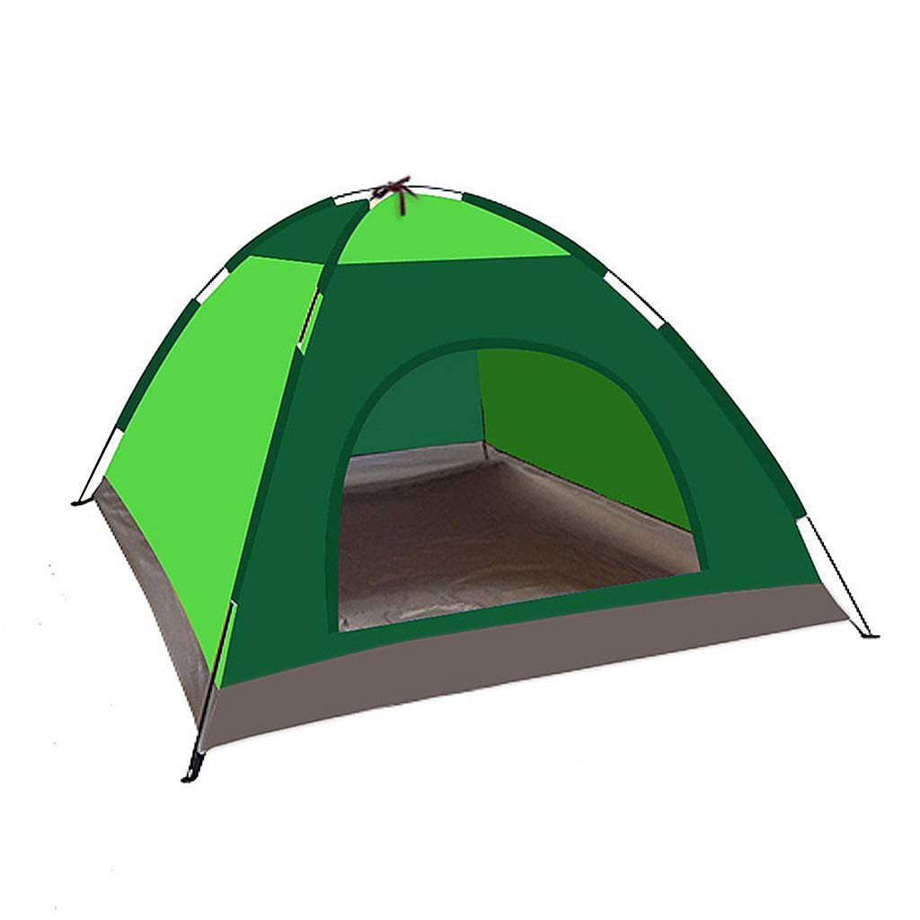 QHYTL 5-Person Camping Dome Tent - Waterproof, Breathable & Easy Setup for Outdoor Adventures - Perfect for Family Camping, Hiking & Backpacking (Green)