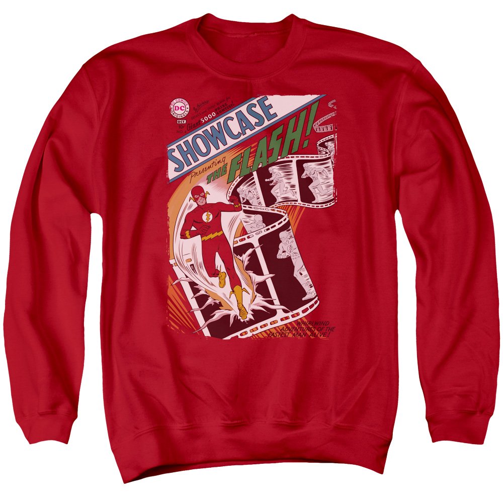 JLA Showcase #4 Cover - Unisex Adult Crewneck Sweatshirt for Men & Women | DC Comics Graphic Tee | Casual Wear, Gift for Superhero Fans