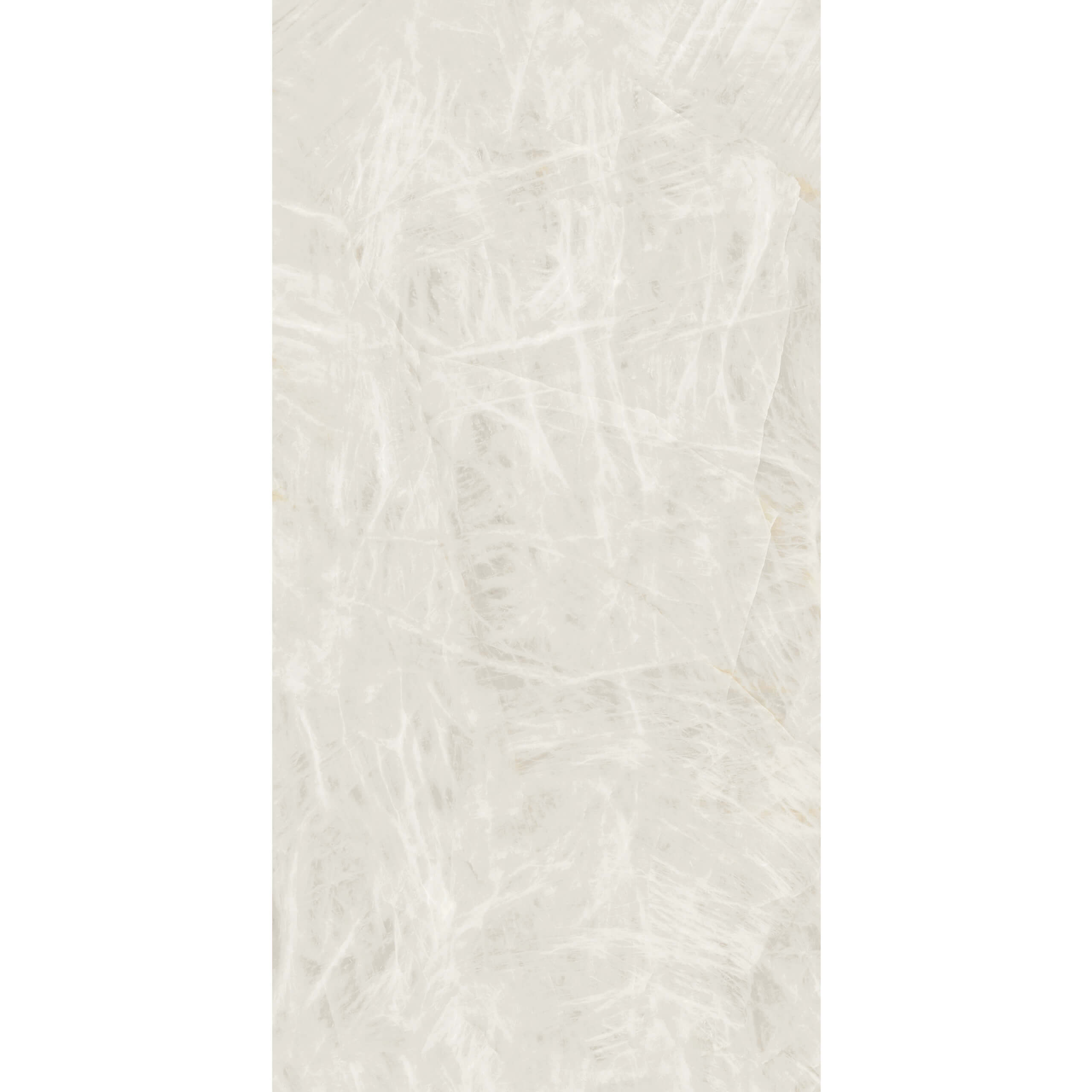 Marvel Gala 1200x600mm Lappato Crystal White Porcelain Tile - Perfect for Bathroom, Kitchen & Living Room Flooring