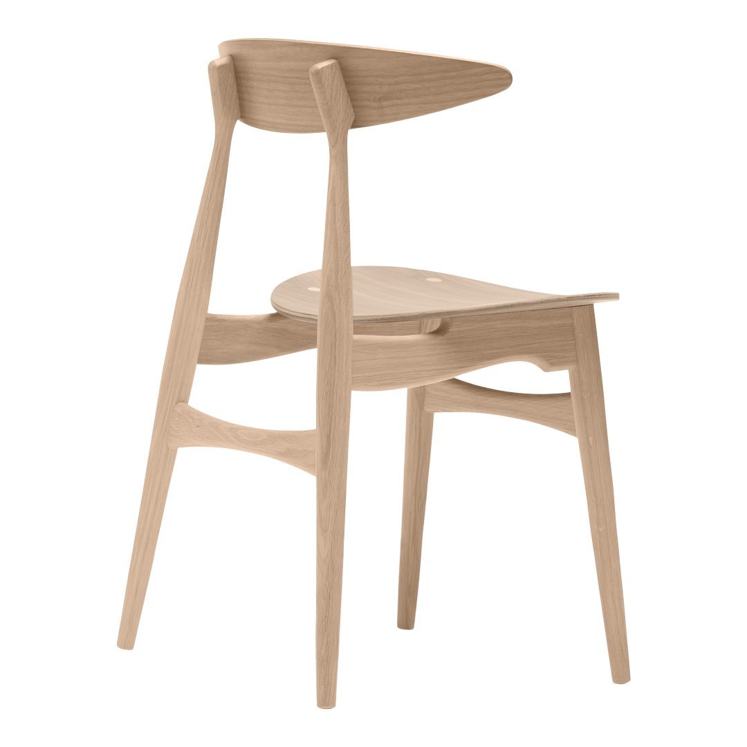 Premium CH33T Wooden Chair - Ergonomic Design for Home, Office & Dining - Comfortable & Stylish Wood Furniture for Living Room, Bedroom & Workspace