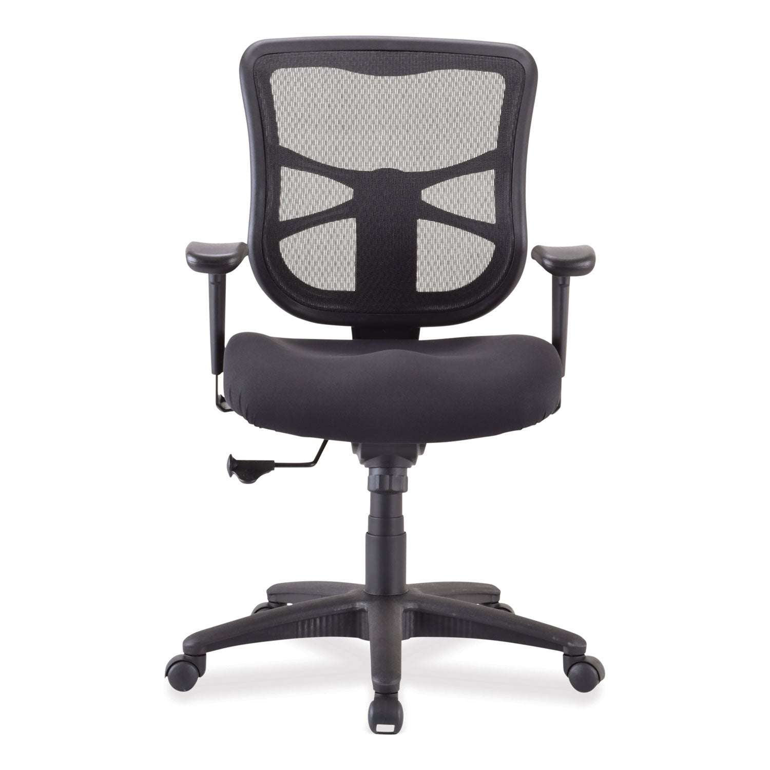 Alera Elusion Series Mesh Mid Back Swivel Tilt Office Chair - 275 lb Weight Capacity, Adjustable Seat Height 17.9