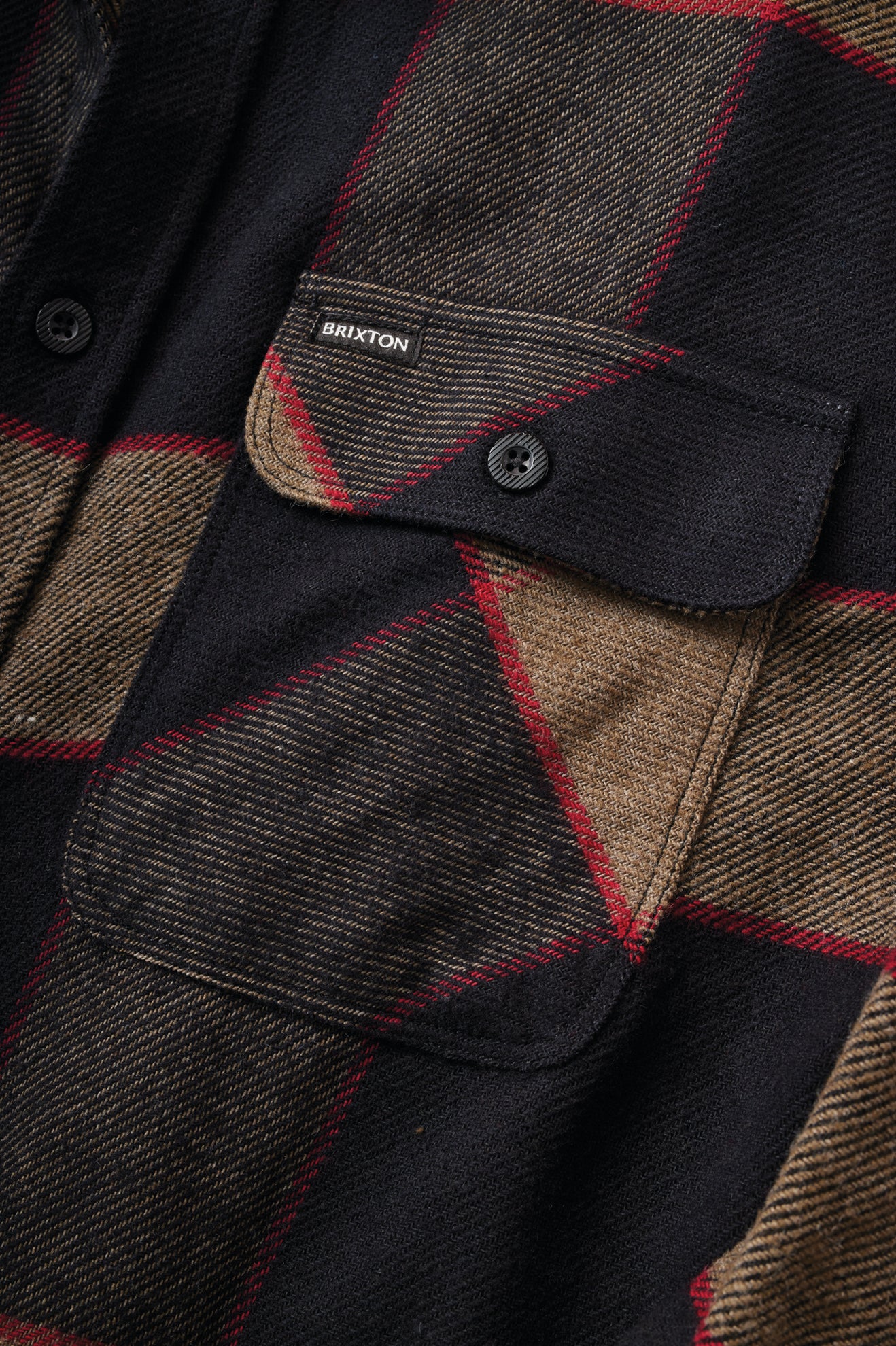 Bowery Long Sleeve Flannel Shirt - Heather Grey & Charcoal Plaid - Cozy Casual Wear for Fall & Winter Outdoors