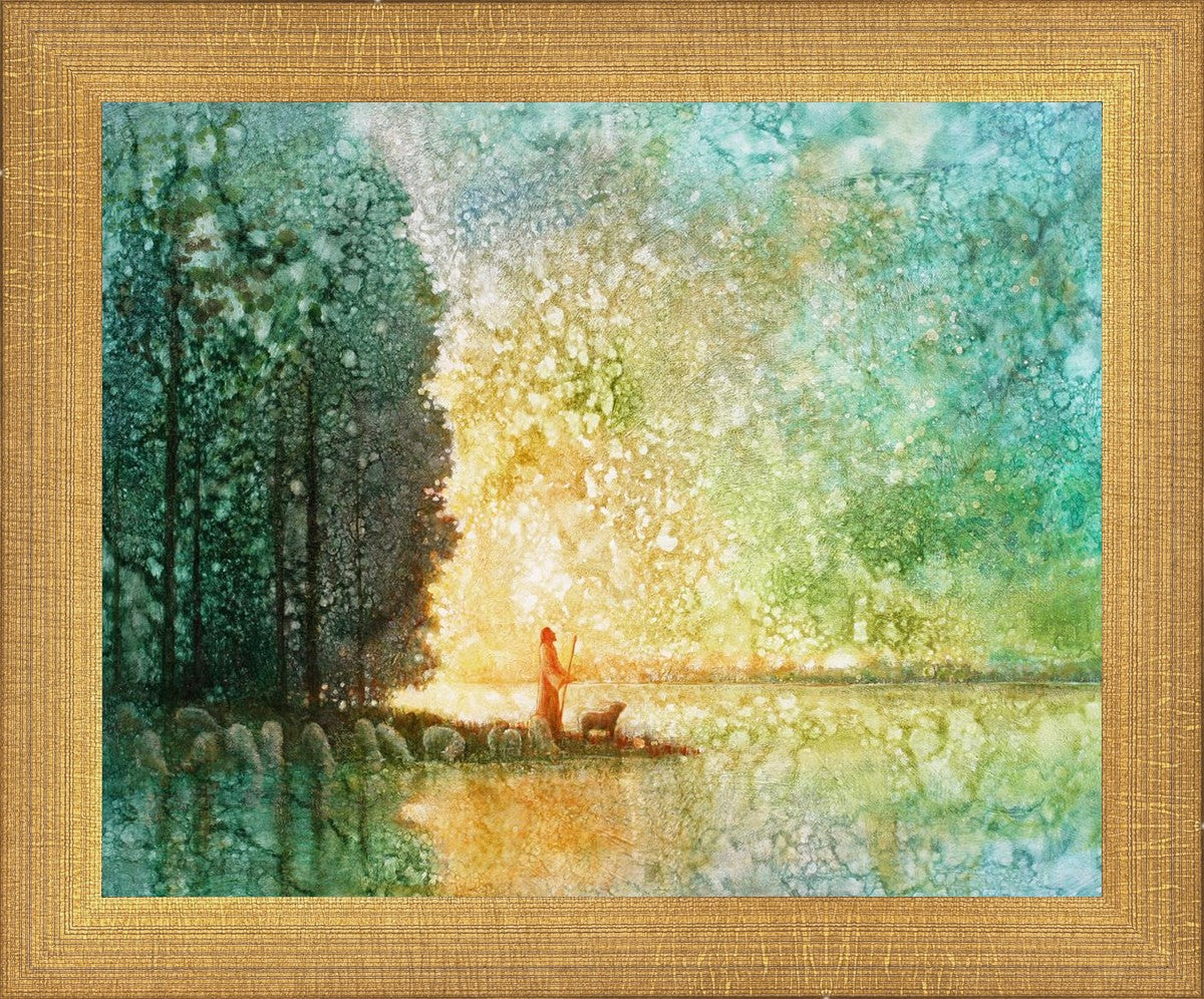 Beside Quiet Waters - Premium Home Decor for Relaxing Spaces | Perfect for Living Rooms, Bedrooms & Meditation Areas