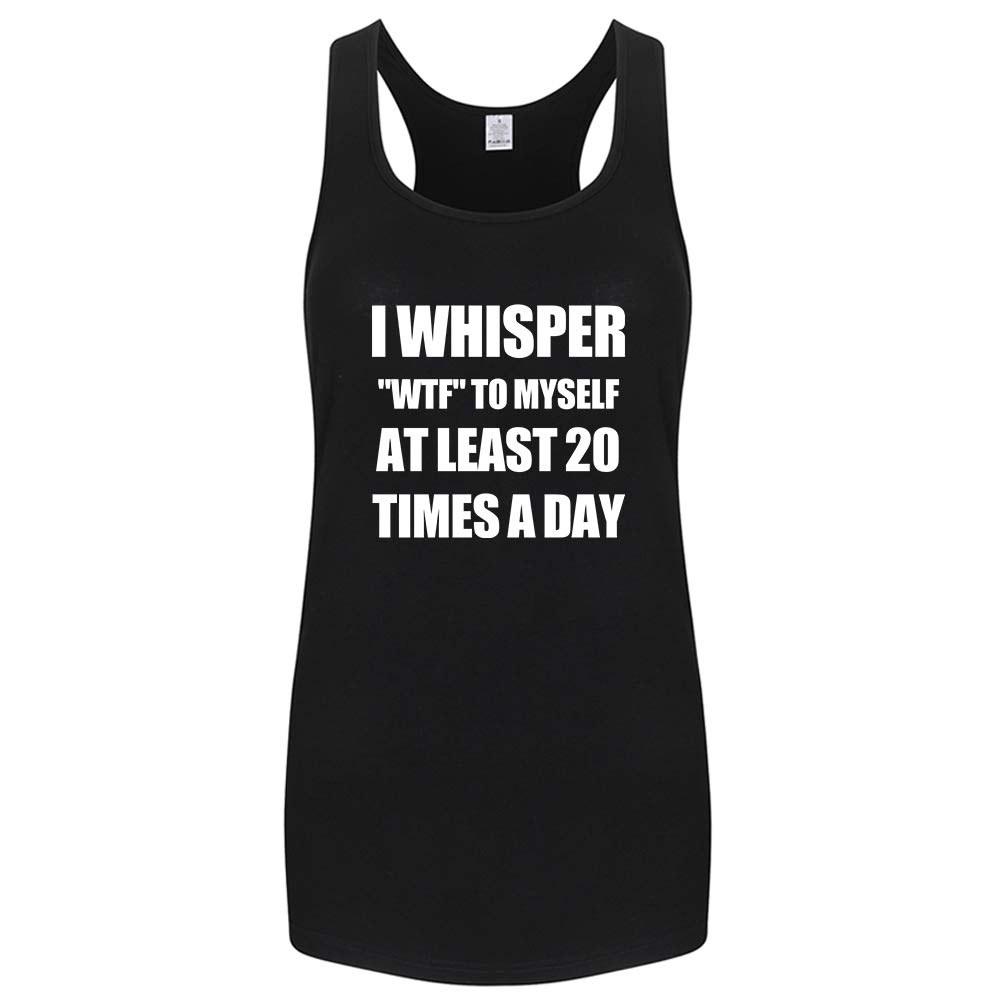 Funny Saying Racerback Tank Tops for Women - Sleeveless Workout Shirts | Gym, Yoga & Summer Casual Wear