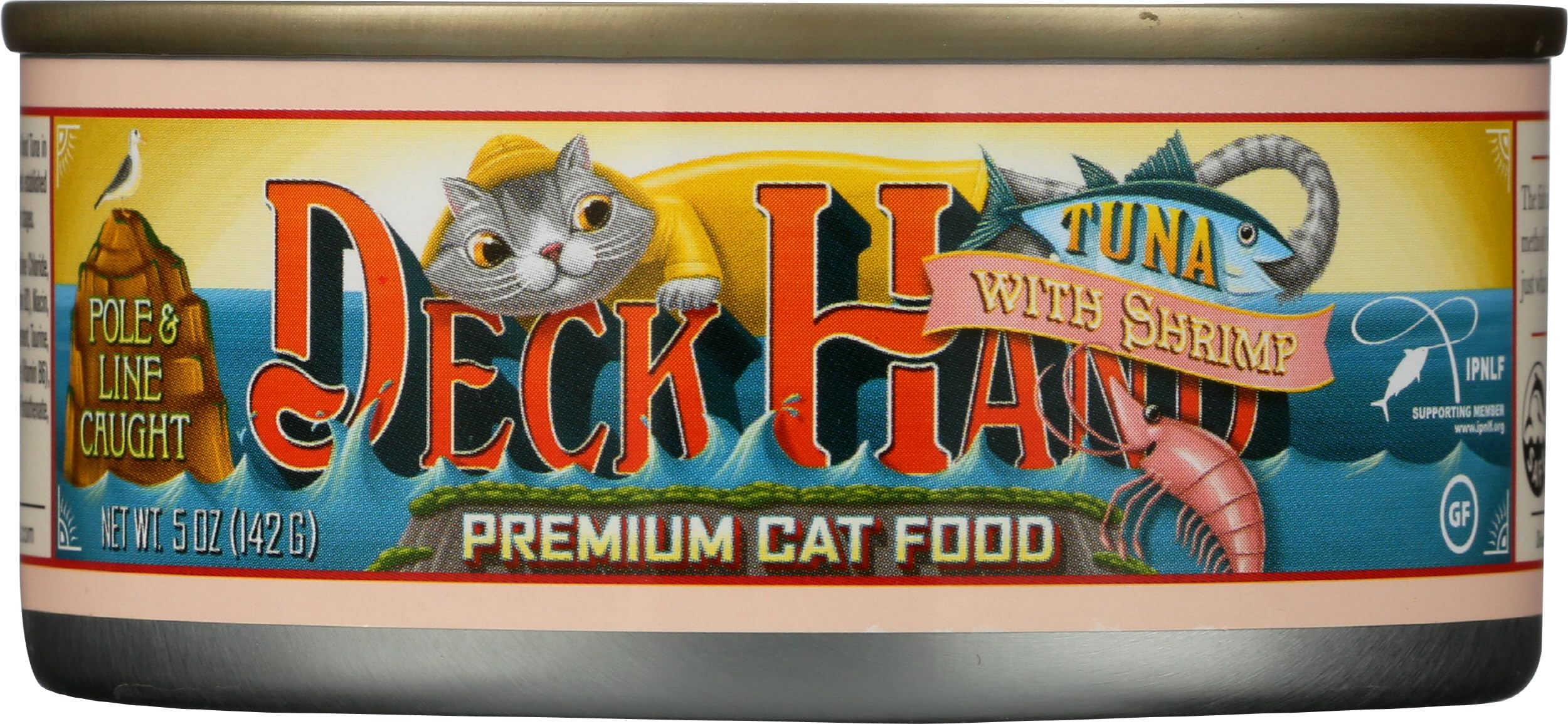 Premium Tuna & Shrimp Cat Food - 5oz Pouch, Grain-Free Wet Cat Food for Adult & Senior Cats - Perfect for Mealtime, Travel & On-the-Go Feeding