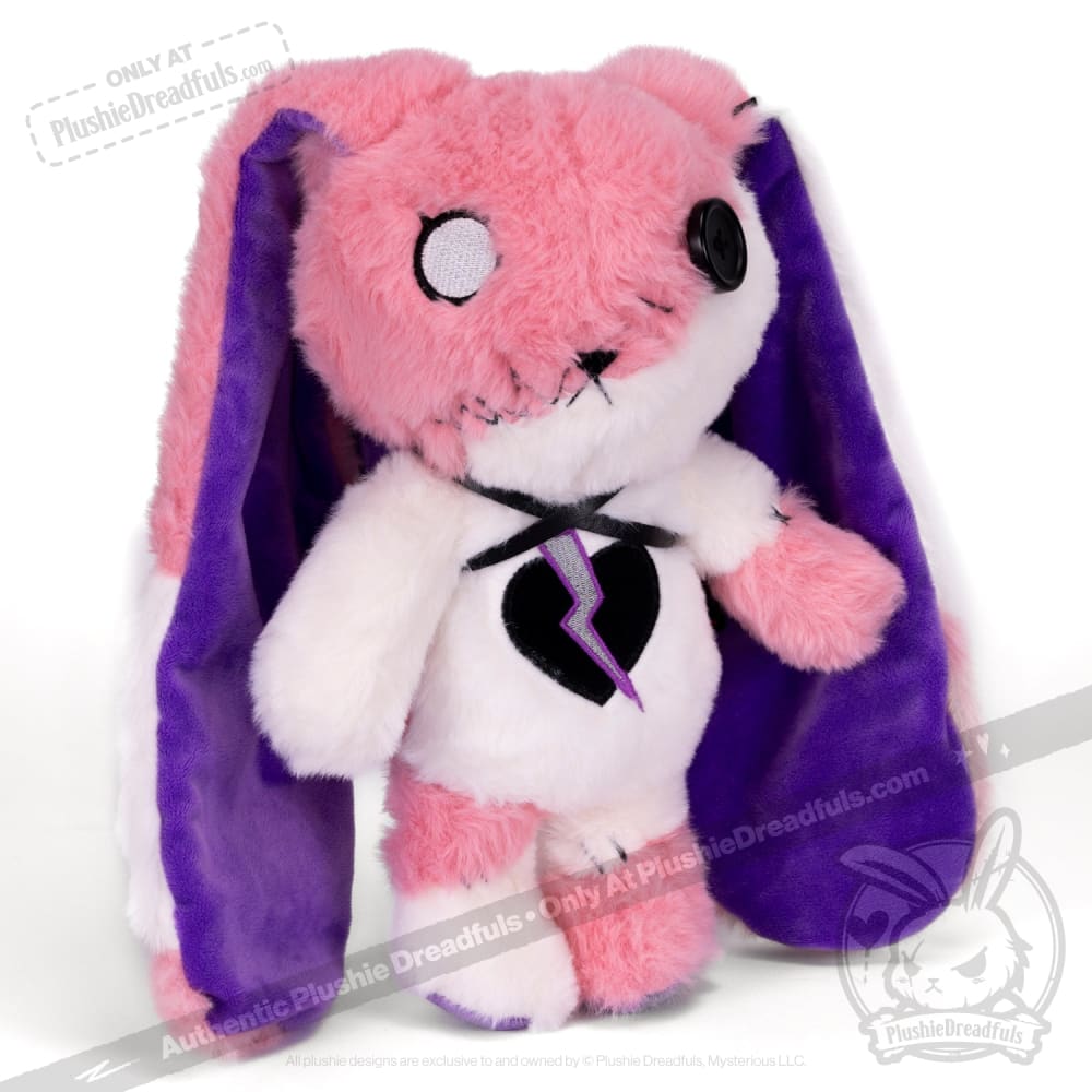 Plushie Dreadfuls Borderline Personality Disorder Rabbit - Soft Stuffed Animal Toy for Mental Health Awareness, Comfort & Therapy | Perfect Gift for BPD Support, Anxiety Relief & Emotional Healing