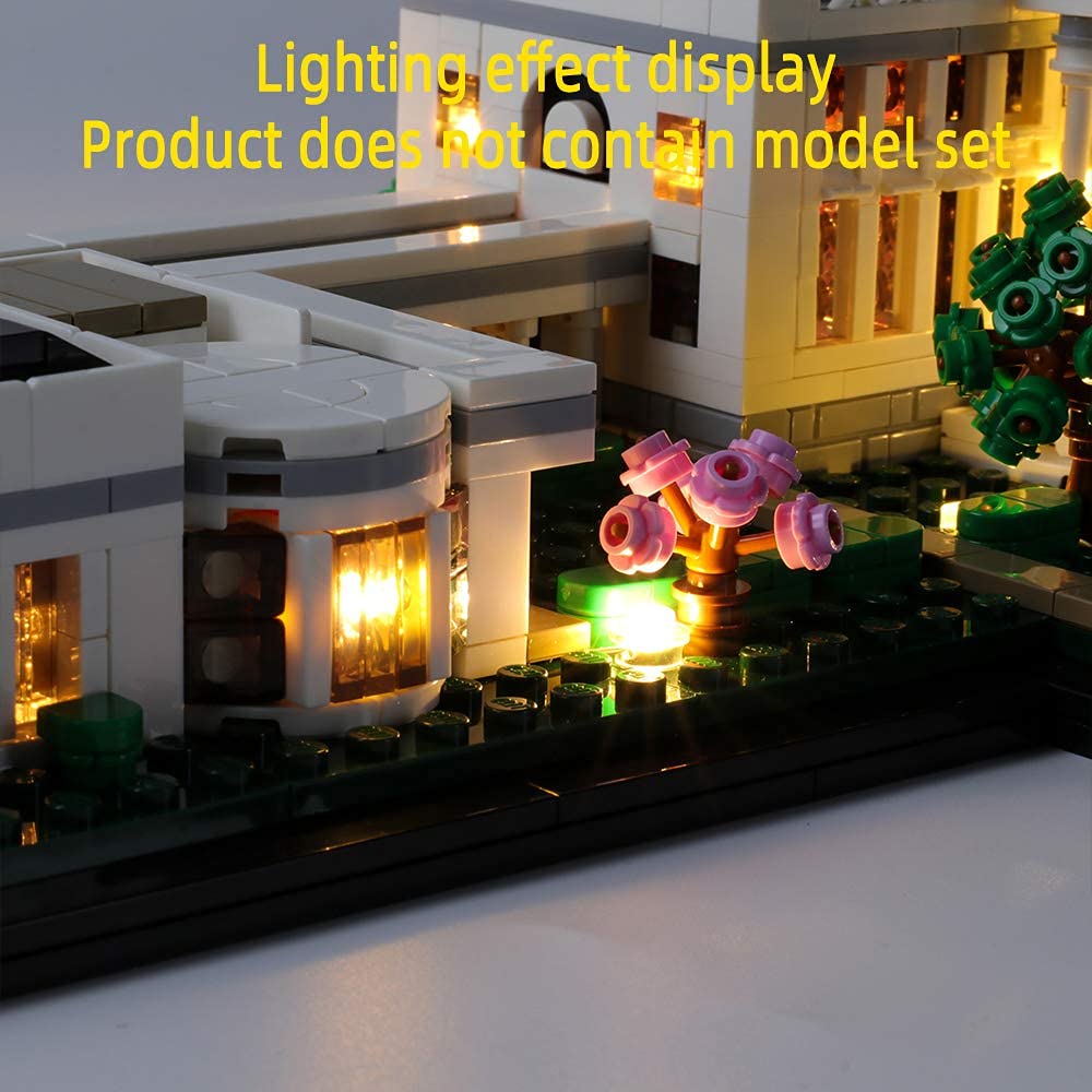 GEAMENT LED Lighting Kit for The White House - Compatible with Lego Architecture 21054 Building Set (Bricks Not Included) | Perfect for Model Display, Home Decor & Gift Giving