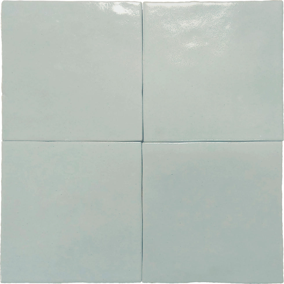 Zellige Charm Semi-Gloss Ceramic Tiles - Oasis Green | Moroccan-Inspired Wall & Backsplash Tiles for Kitchen, Bathroom & Home Decor