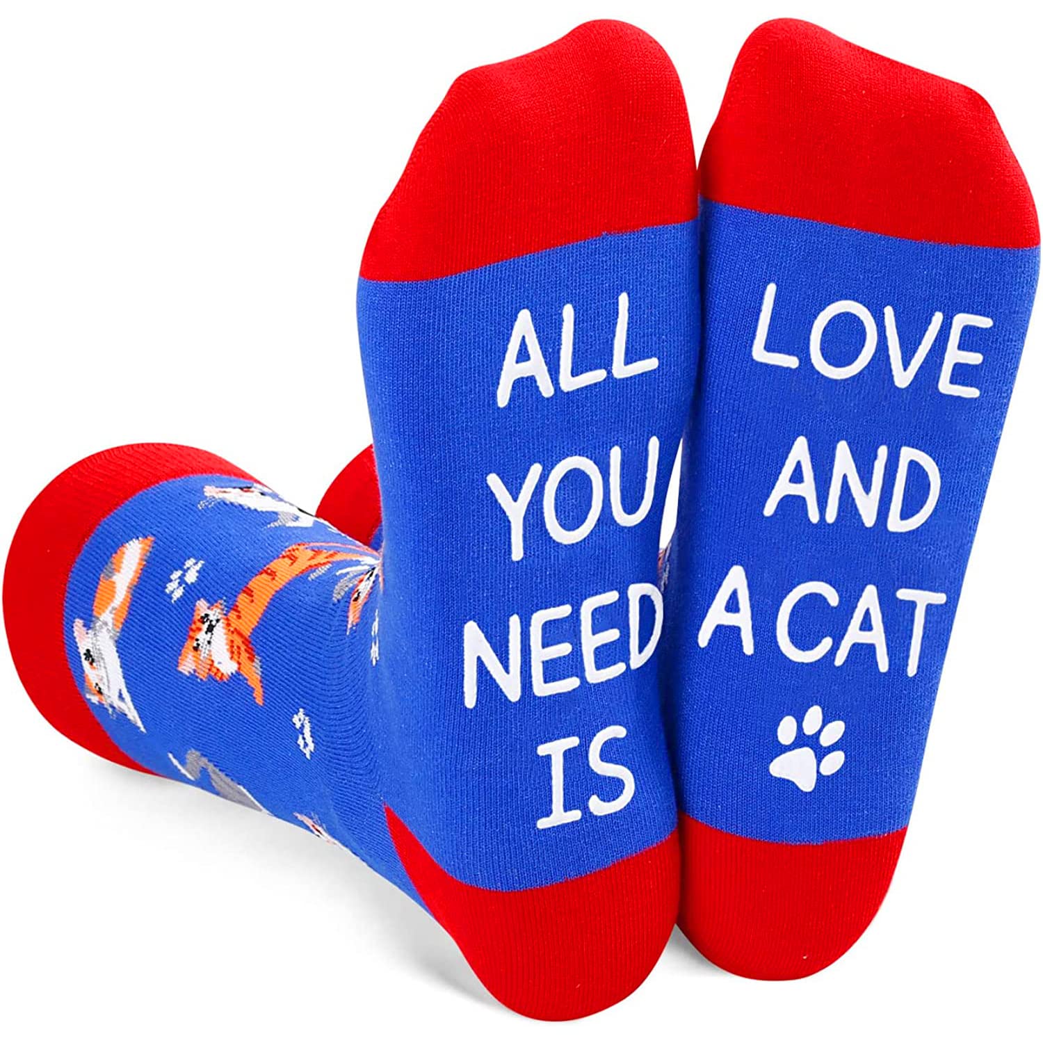 Funny Animal Socks for Men & Women - Cute Dog Chicken Llama Sloth Novelty Socks | Unisex Comfortable Gift Socks for Christmas, Birthday & Casual Wear