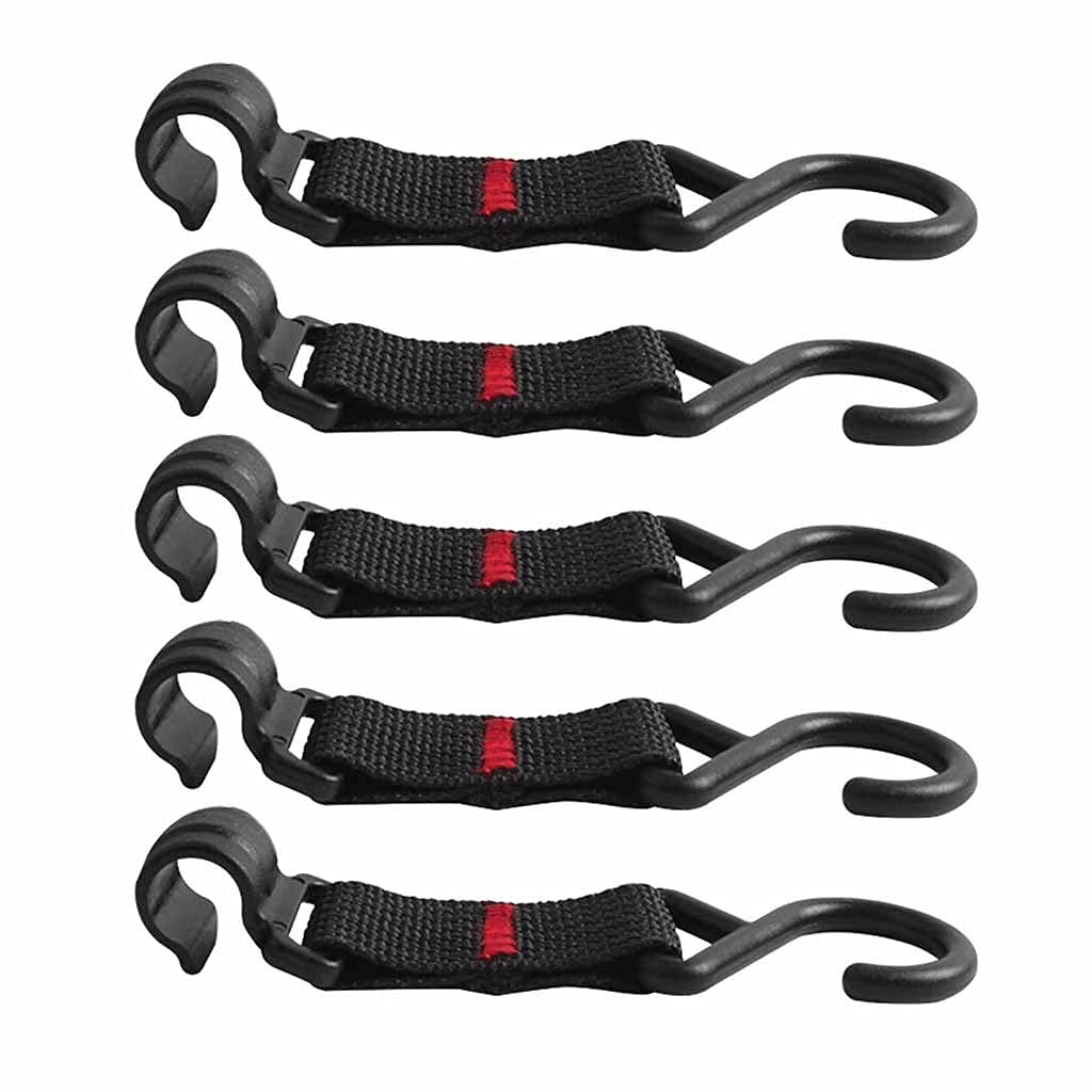 WALNUTA Detachable S-Shaped Nylon Hanging Hook for Outdoor Camping - Large Size | Portable Storage Solution for Tents, Backpacks & Gear Organization