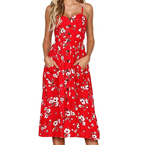 Stylish Summer Dresses for Women - Loose Casual Sexy Maxi Dress with Flowy Design | Perfect for Beach Vacations, Date Nights & Summer Parties