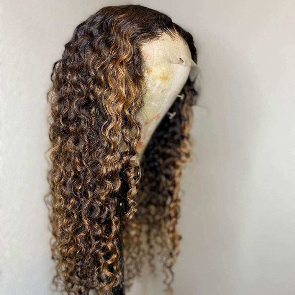 150% Density 13×6 T Part Lace Front Human Hair Wig - Pre Plucked with Baby Hair, Curly Lace Frontal Wigs for Women | Perfect for Daily Wear, Parties & Special Occasions